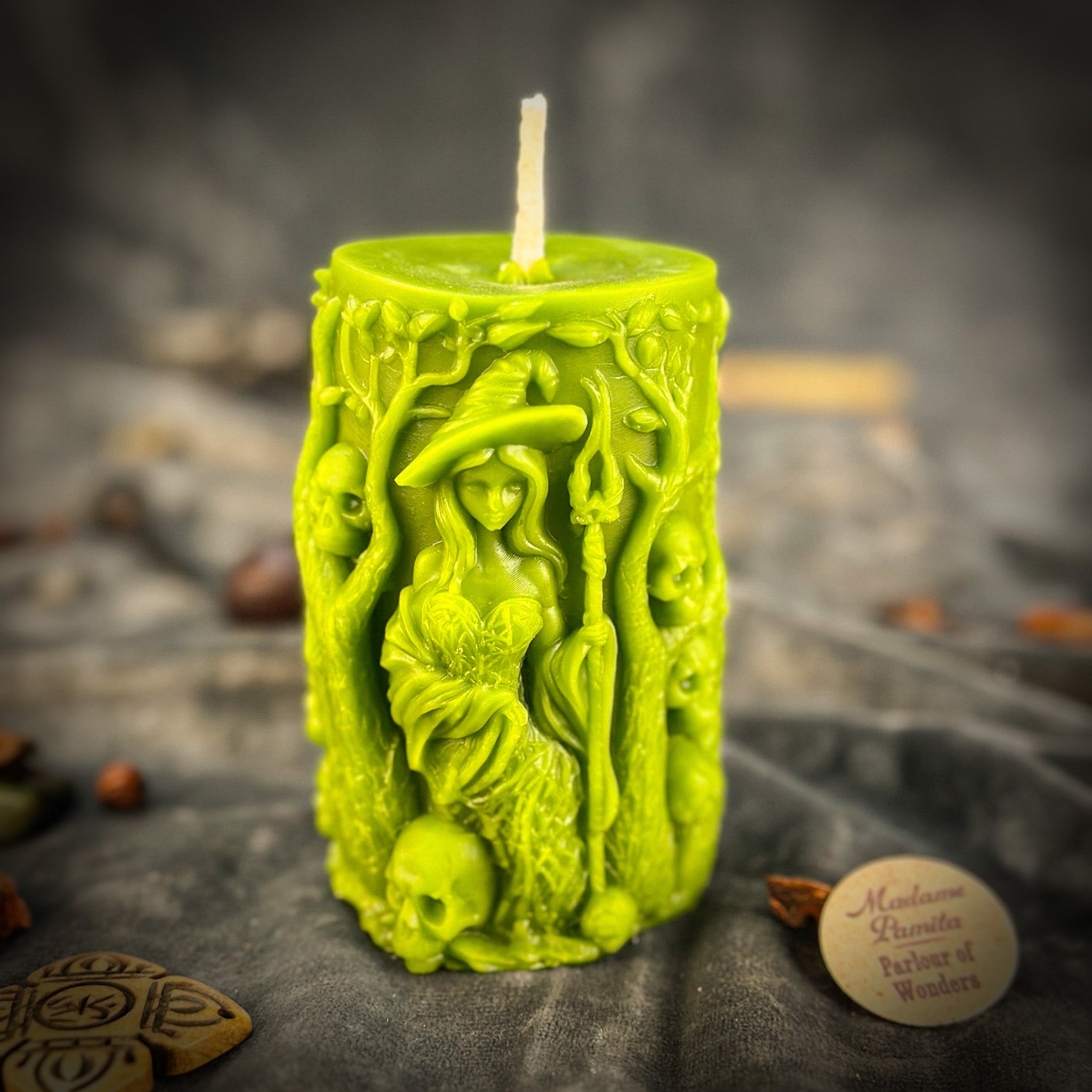 Beeswax Pillars of Witchcraft Spell Candle - Power