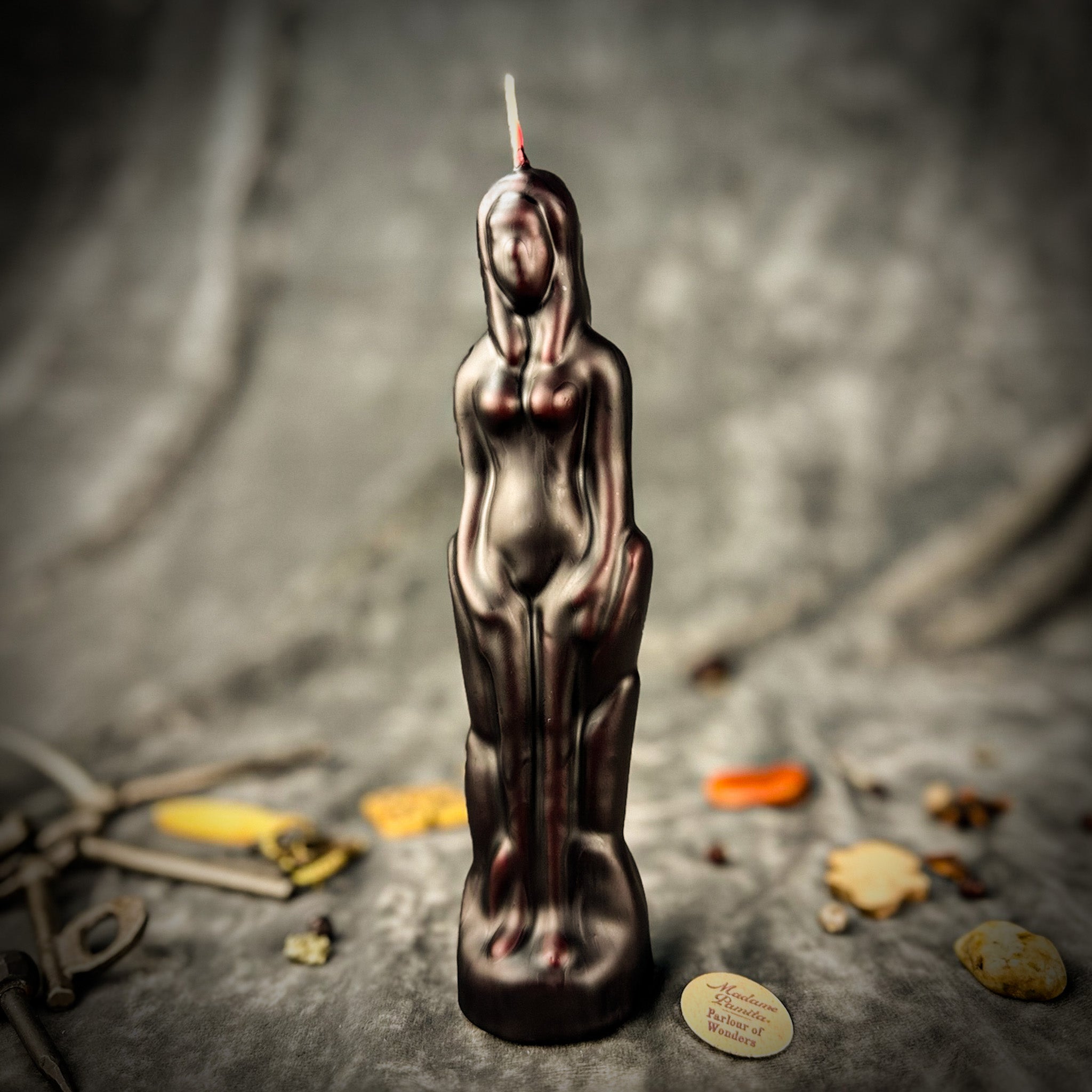 Beeswax Return to Sender Female Figural Spell Candle