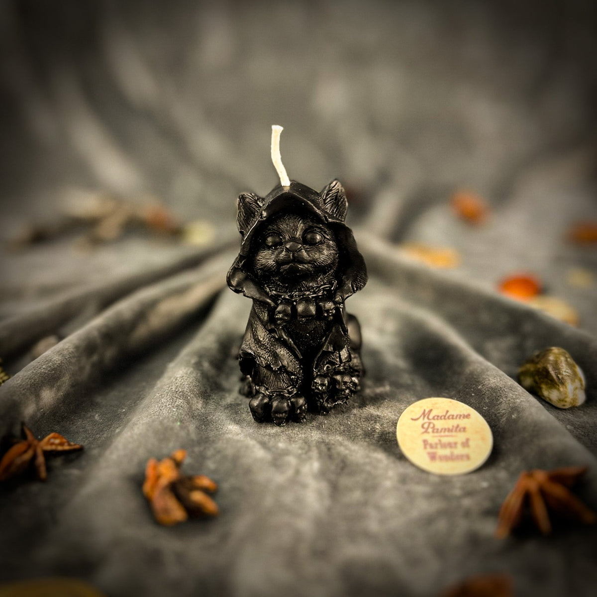 Witch’s Familiar Candle Spell Kit – Cat Magic, Intuition & Psychic Power