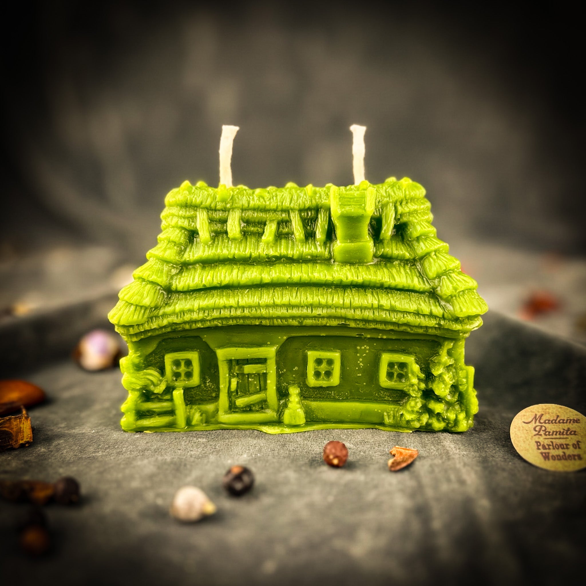 Beeswax Slavic Khata Family Blessing Spell Candle