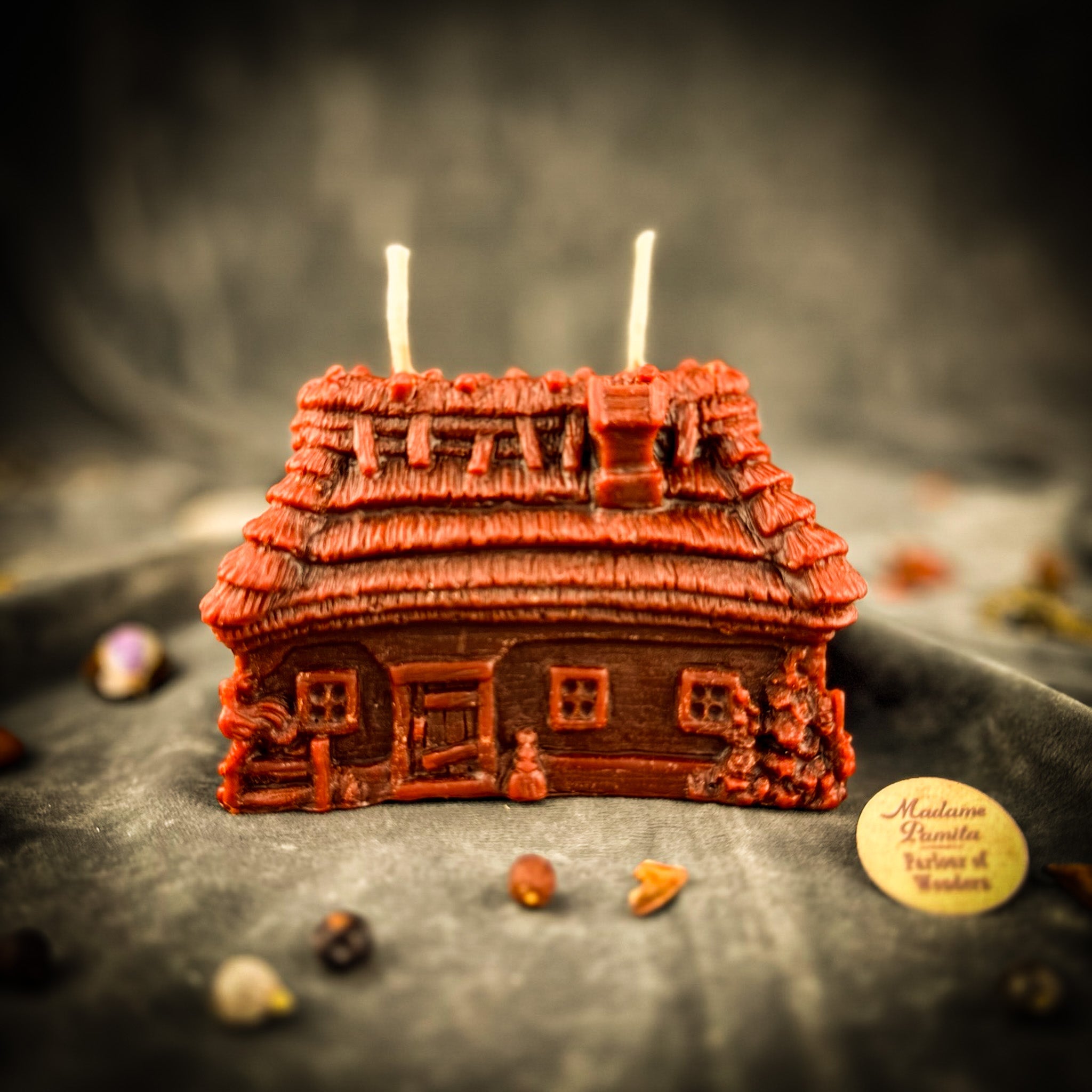 Beeswax Slavic Khata Family Blessing Spell Candle