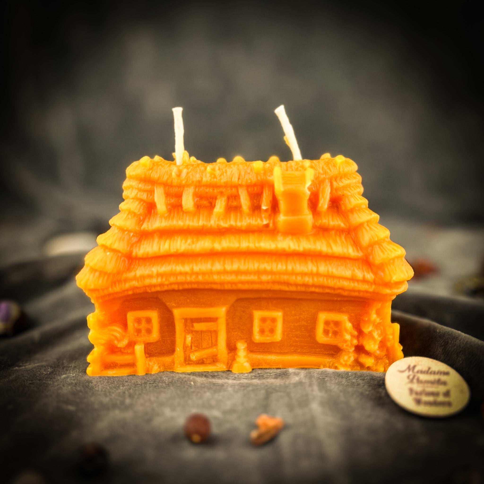 Beeswax Slavic Khata Family Blessing Spell Candle