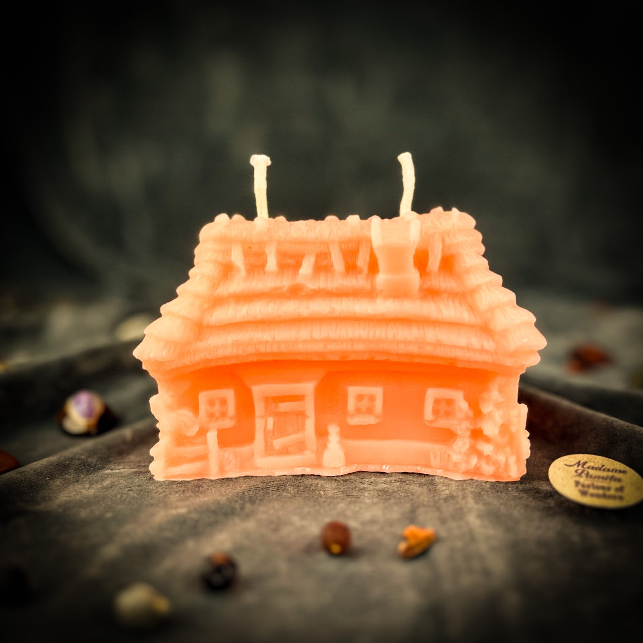 Beeswax Slavic Khata Family Blessing Spell Candle