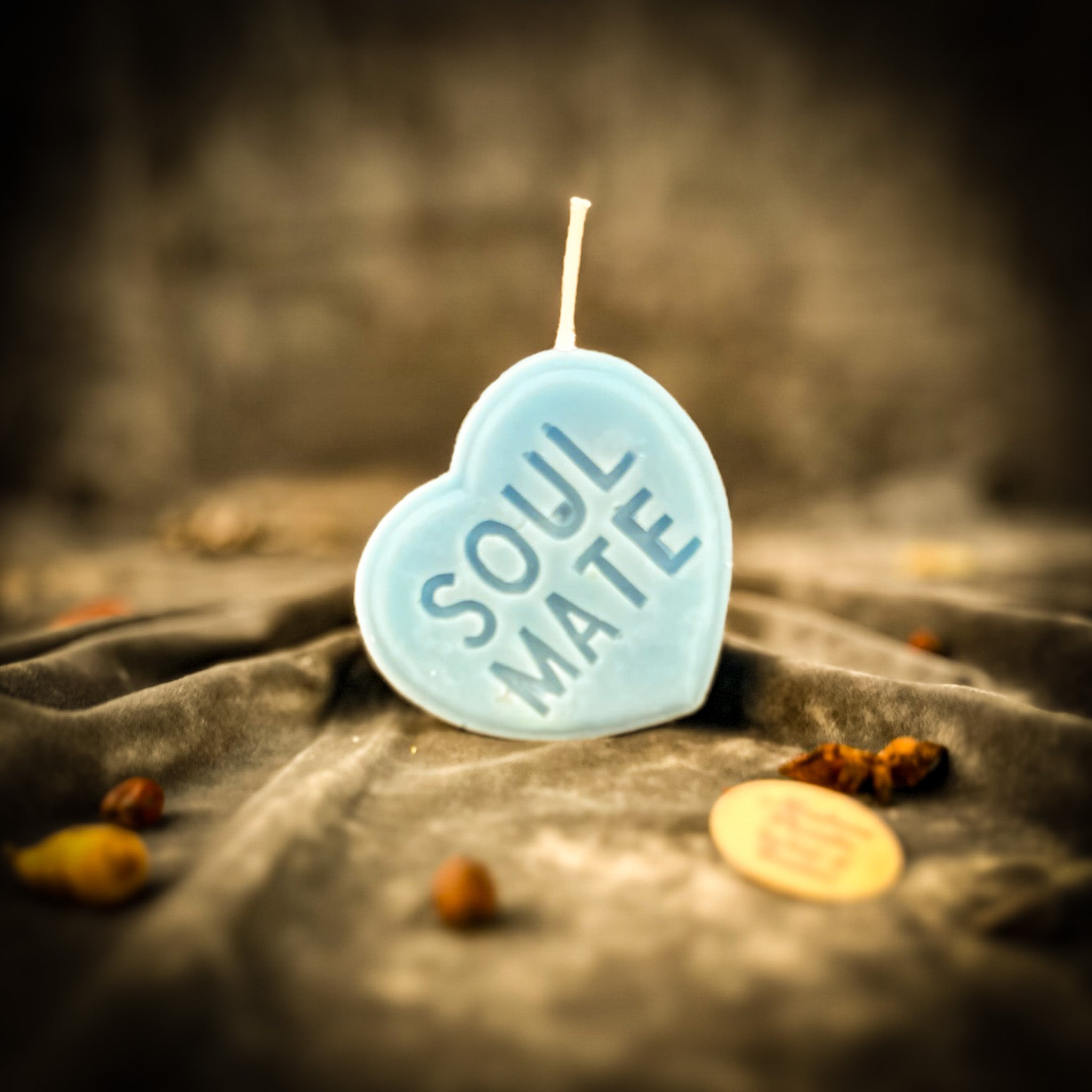 Beeswax Soul Mate Spell Candle - Deep Connection Magic