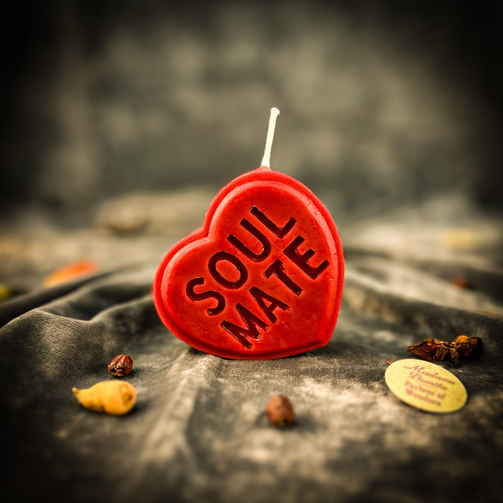 Beeswax Soul Mate Spell Candle - Deep Connection Magic