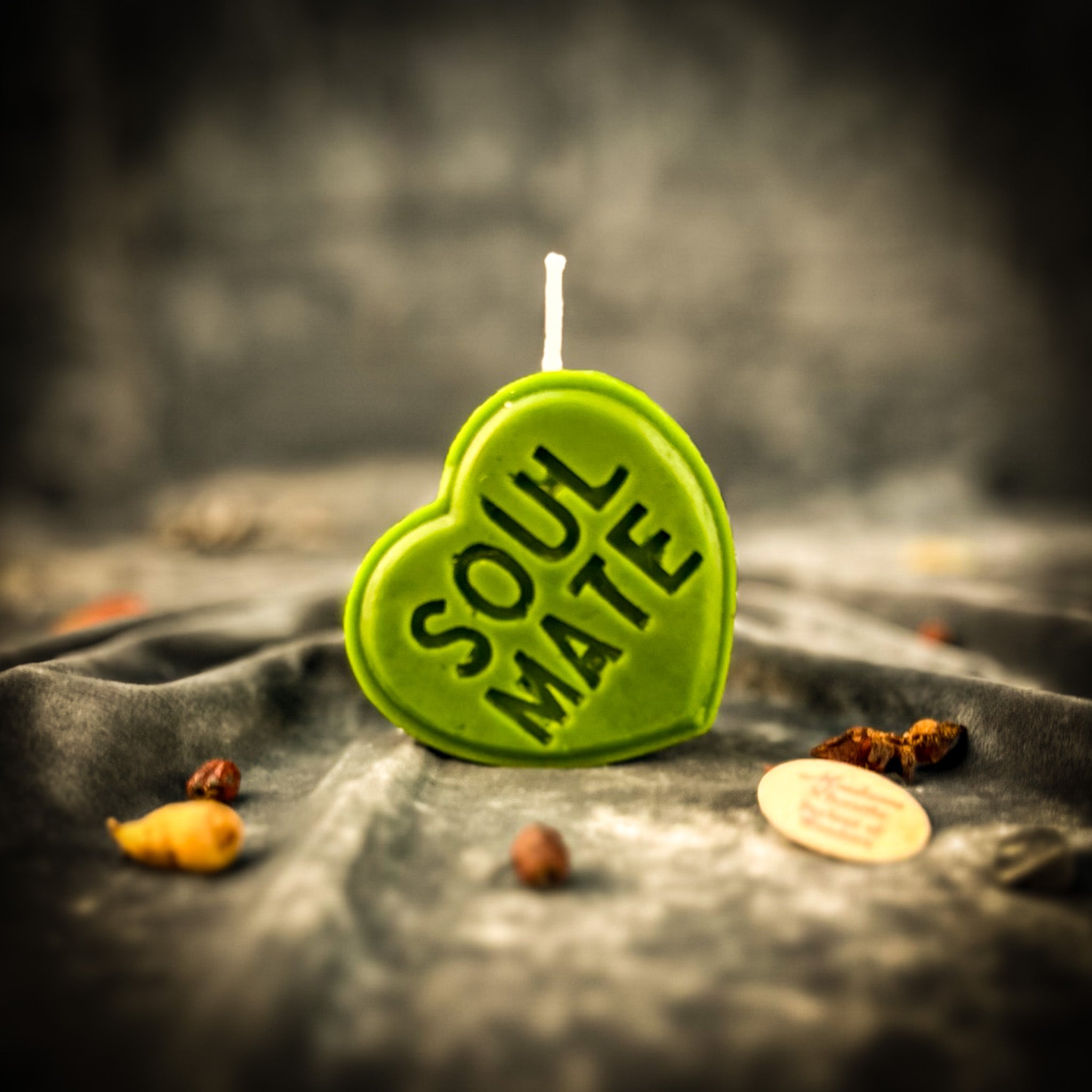 Beeswax Soul Mate Spell Candle - Deep Connection Magic