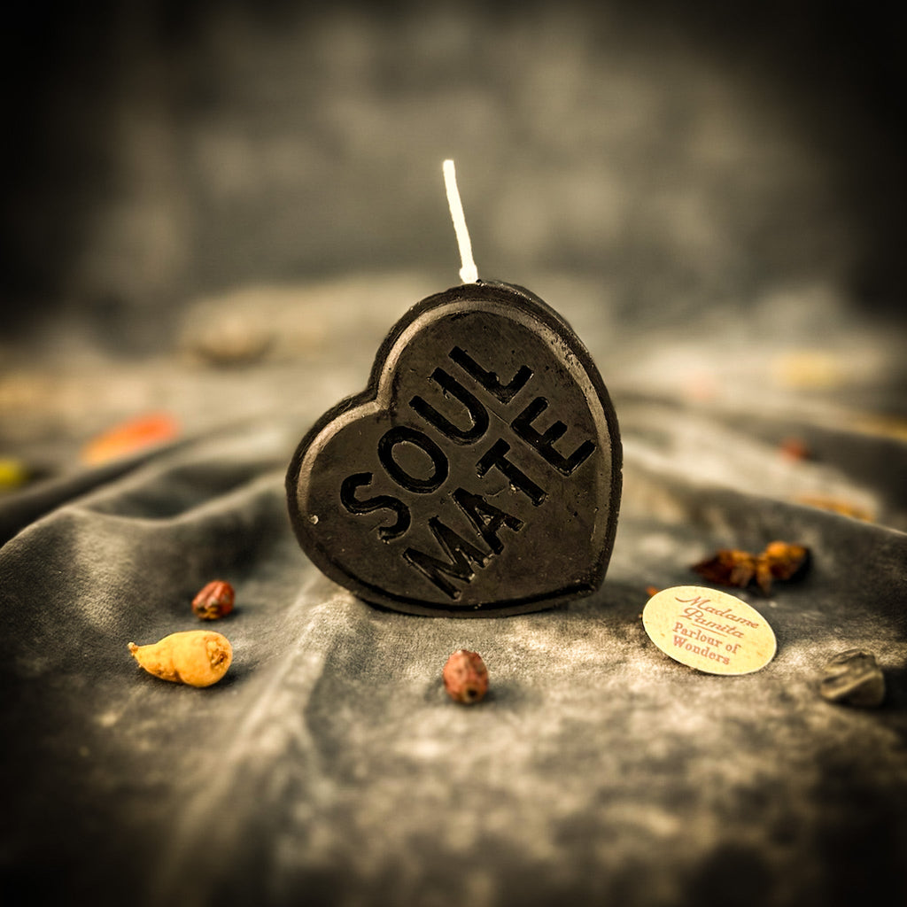 Beeswax Soul Mate Spell Candle - Deep Connection Magic