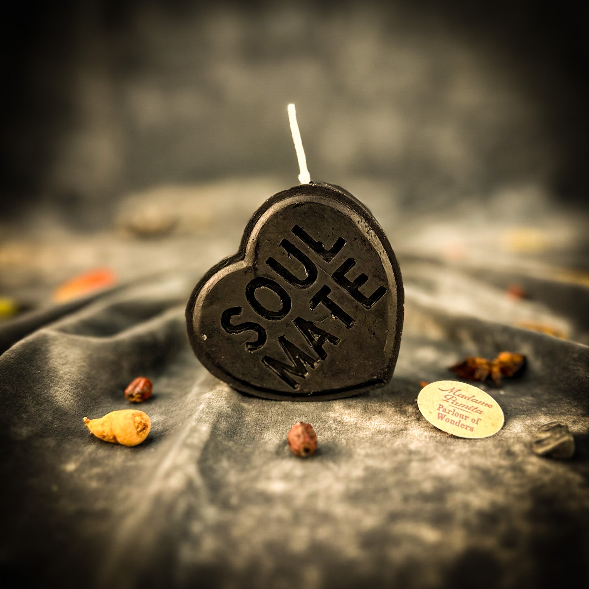 Beeswax Soul Mate Spell Candle - Deep Connection Magic