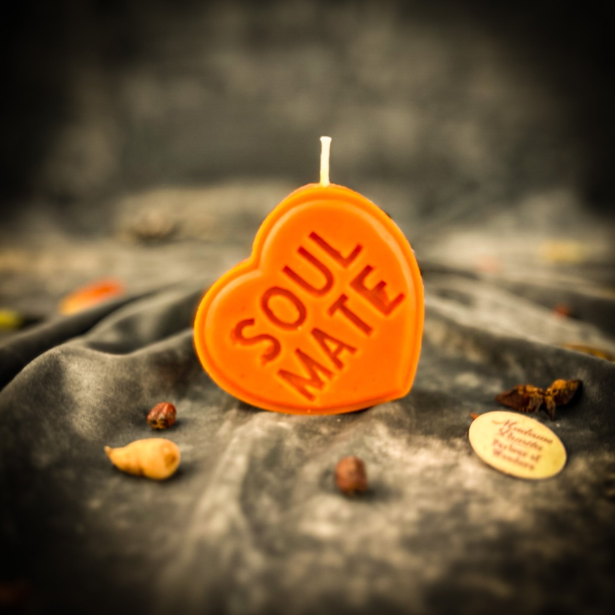 Beeswax Soul Mate Spell Candle - Deep Connection Magic