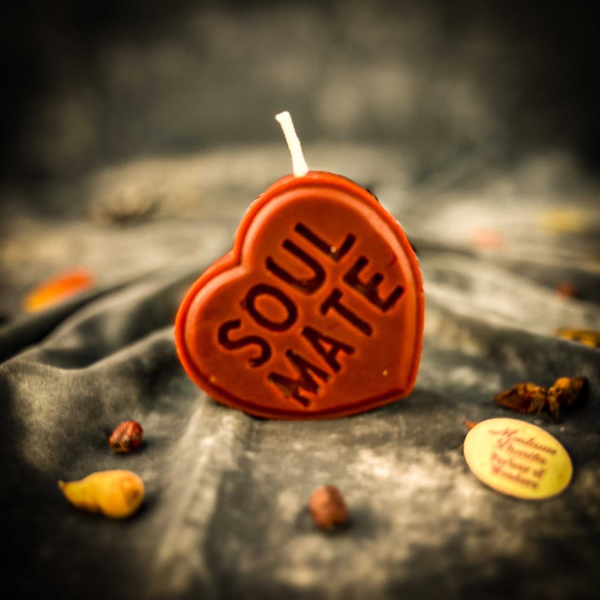 Beeswax Soul Mate Spell Candle - Deep Connection Magic
