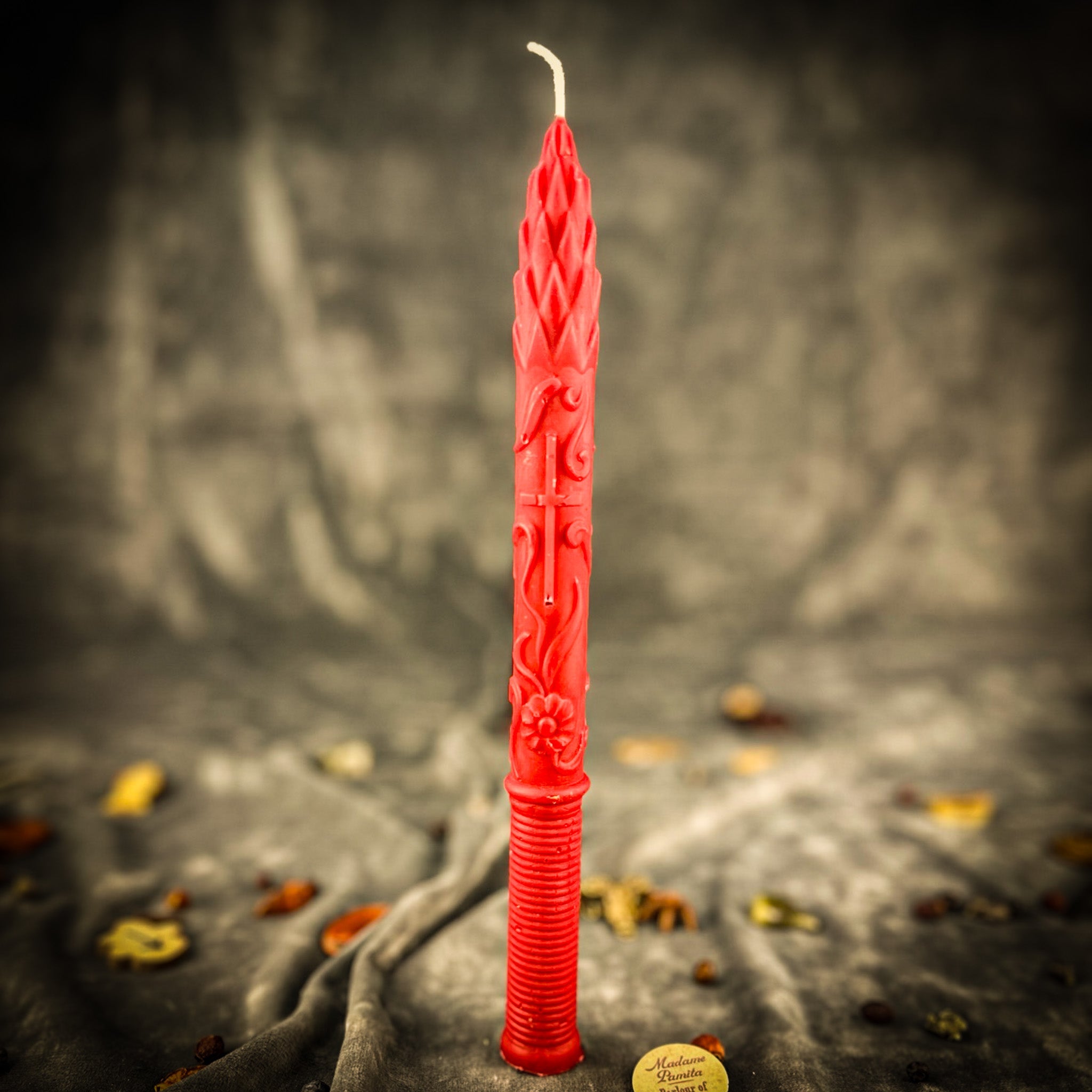 Stritensʹka Aspargus Candlemas Candle - Ukrainian Renewal & Protection