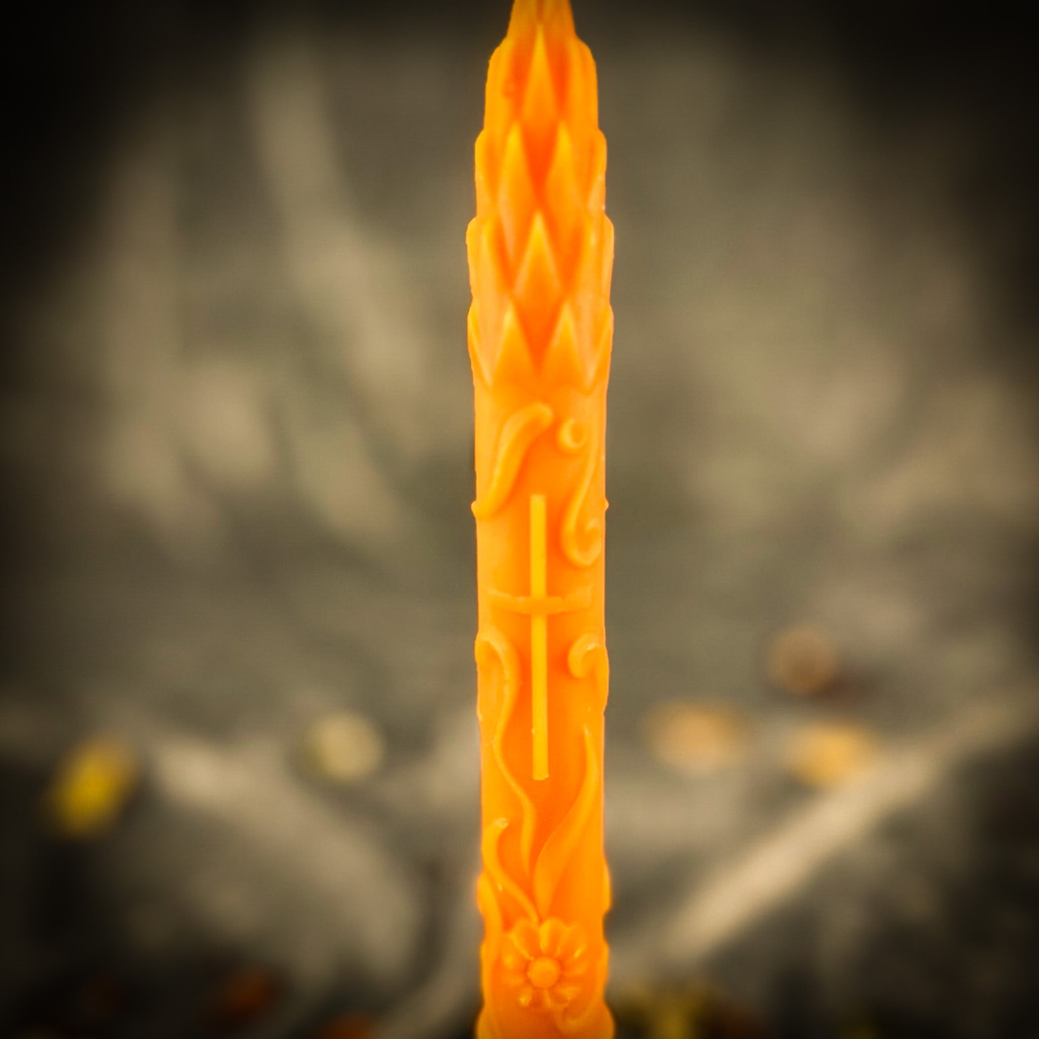 Stritensʹka Aspargus Candlemas Candle - Ukrainian Renewal & Protection