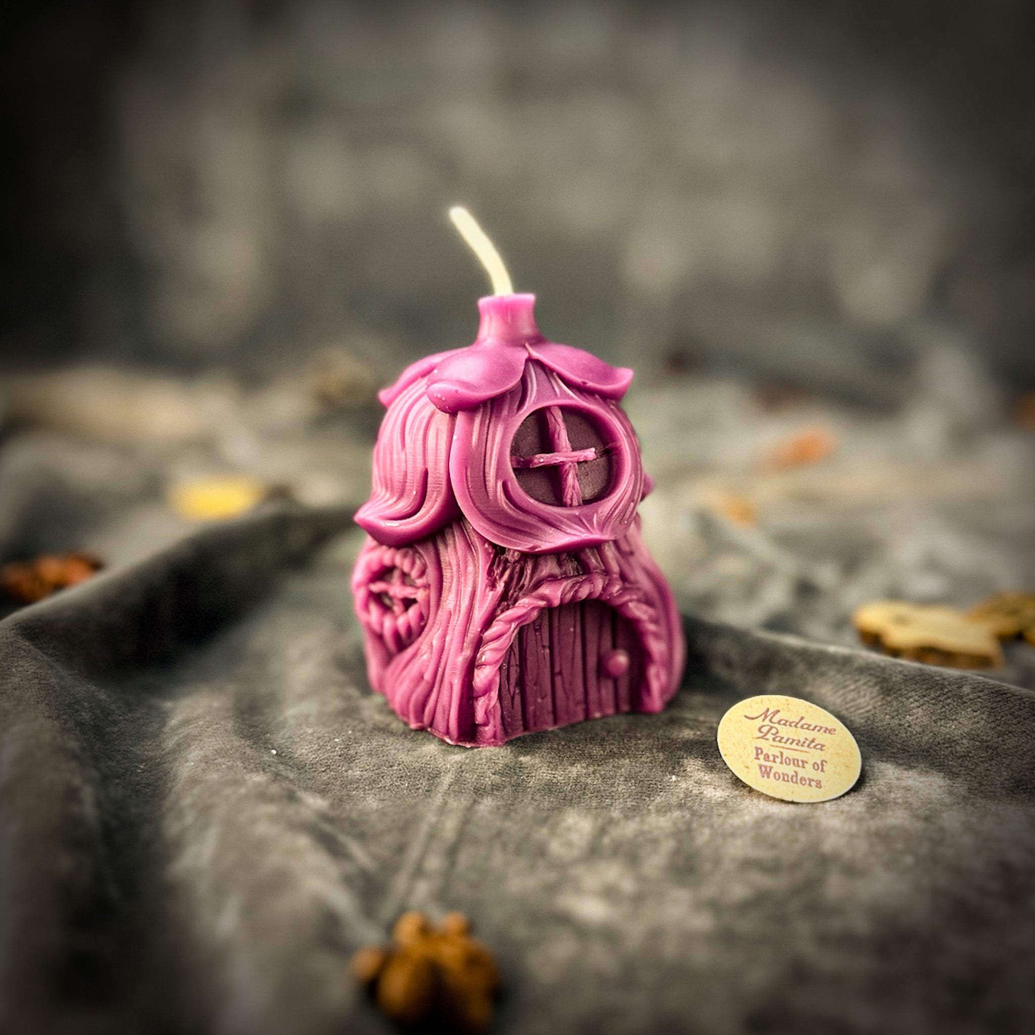 Beeswax Success Sapling Fairy Hut Candle