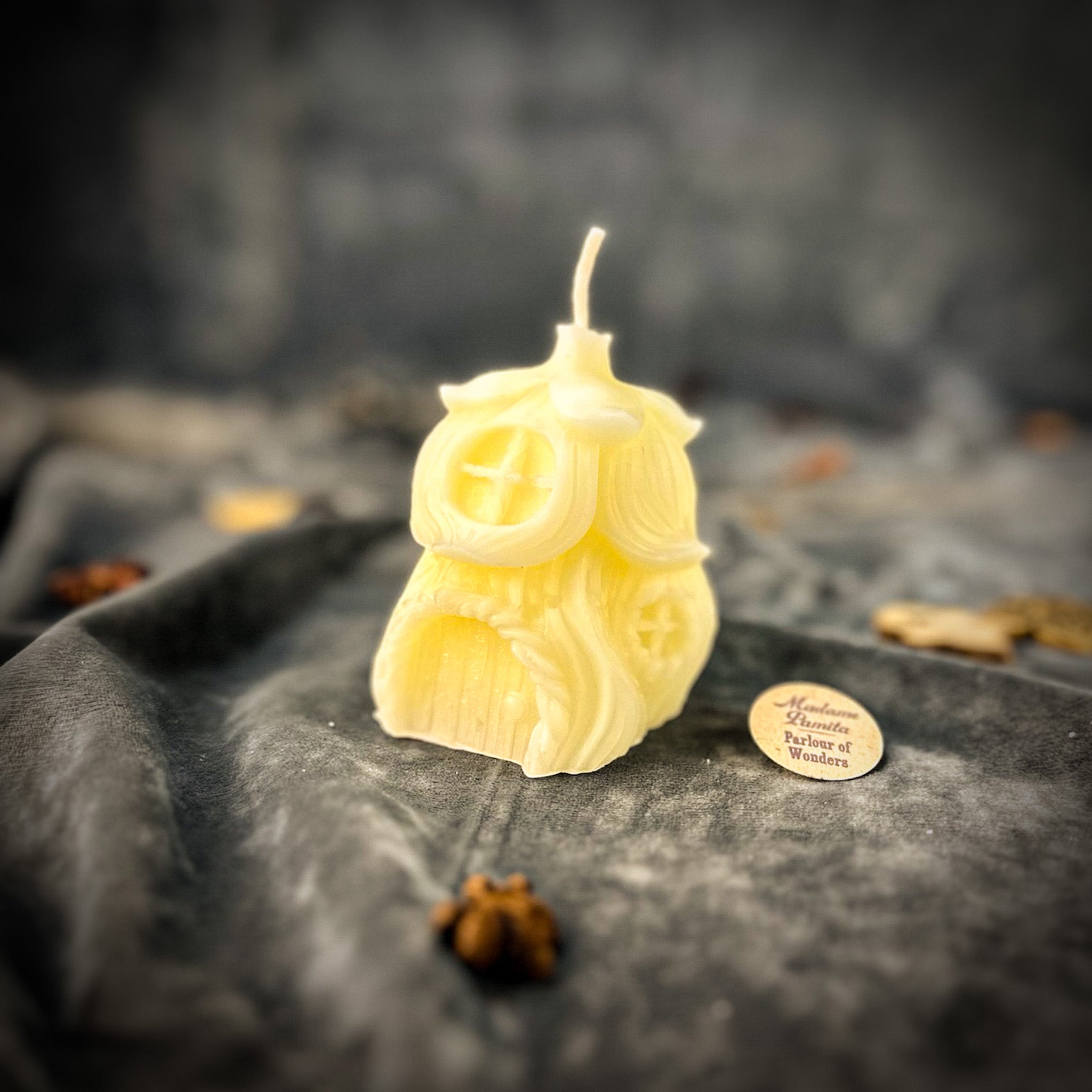Beeswax Success Sapling Fairy Hut Candle