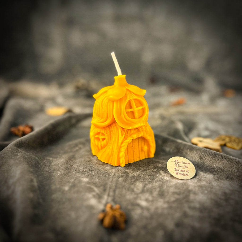 Beeswax Success Sapling Fairy Hut Candle
