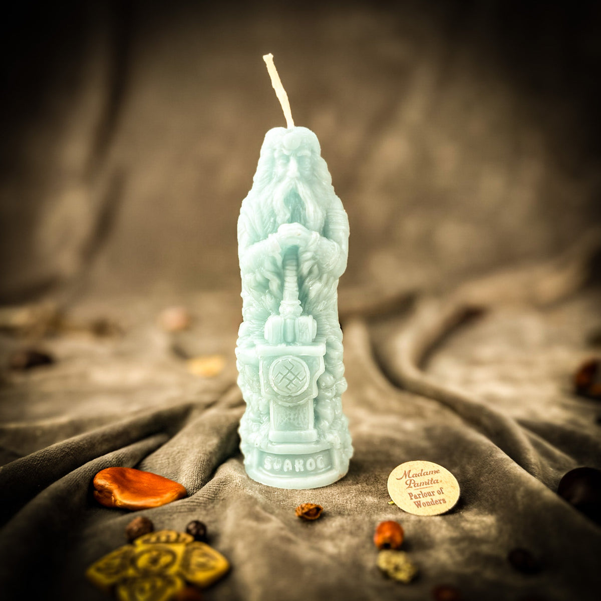 Beeswax Svaroh God Spell Candle | Manifesting, Creativity & Purpose