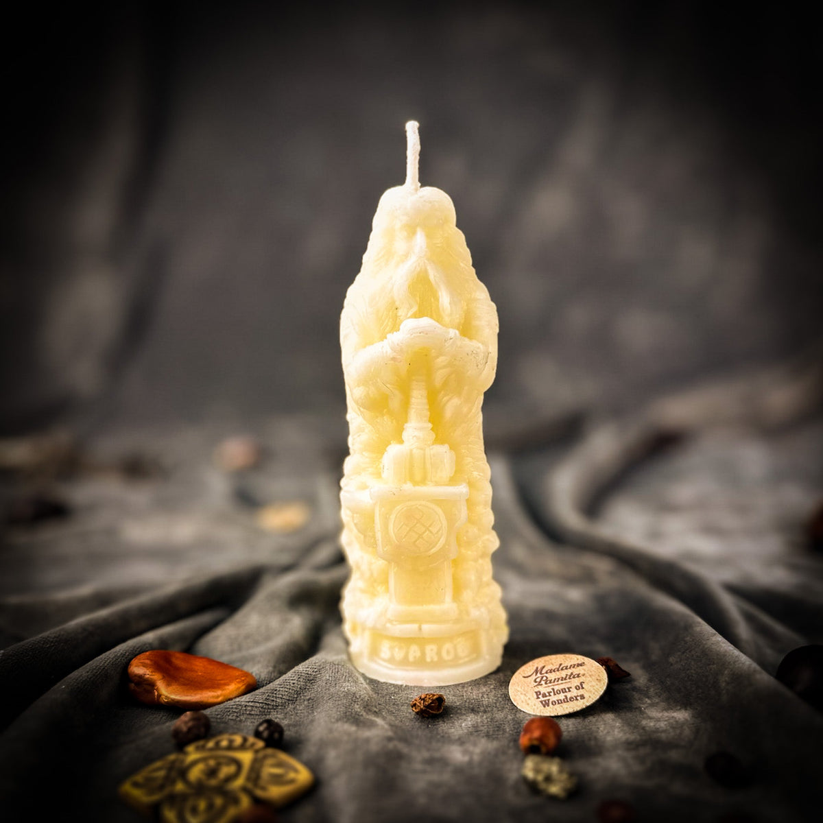 Beeswax Svaroh God Spell Candle | Manifesting, Creativity & Purpose