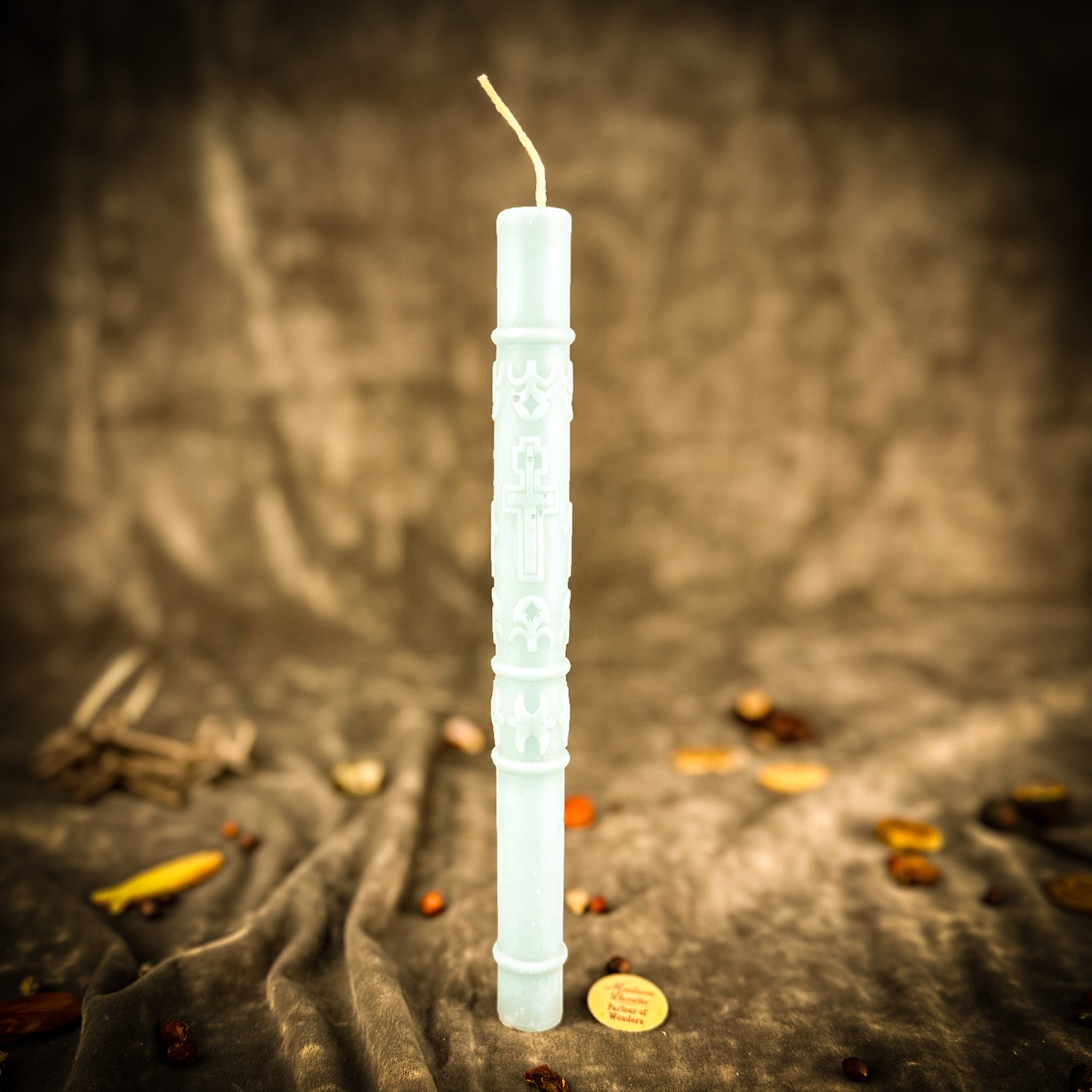 Svichka Hromnytsya Thunder Candle - Ukrainian Protection & Divine Guidance