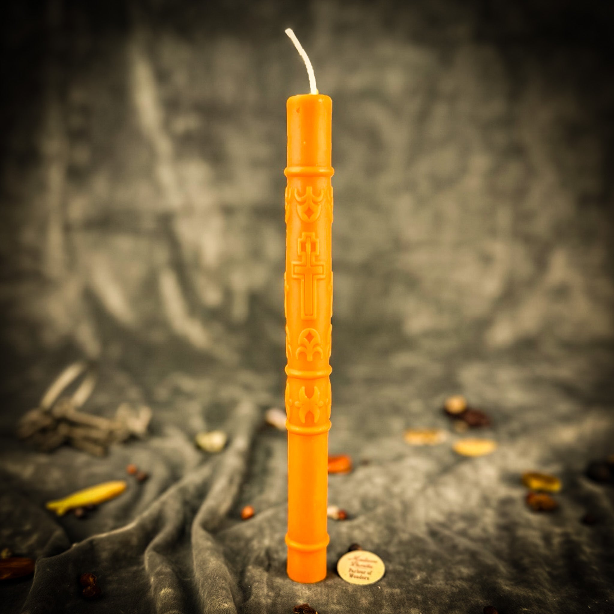 Svichka Hromnytsya Thunder Candle - Ukrainian Protection & Divine Guidance