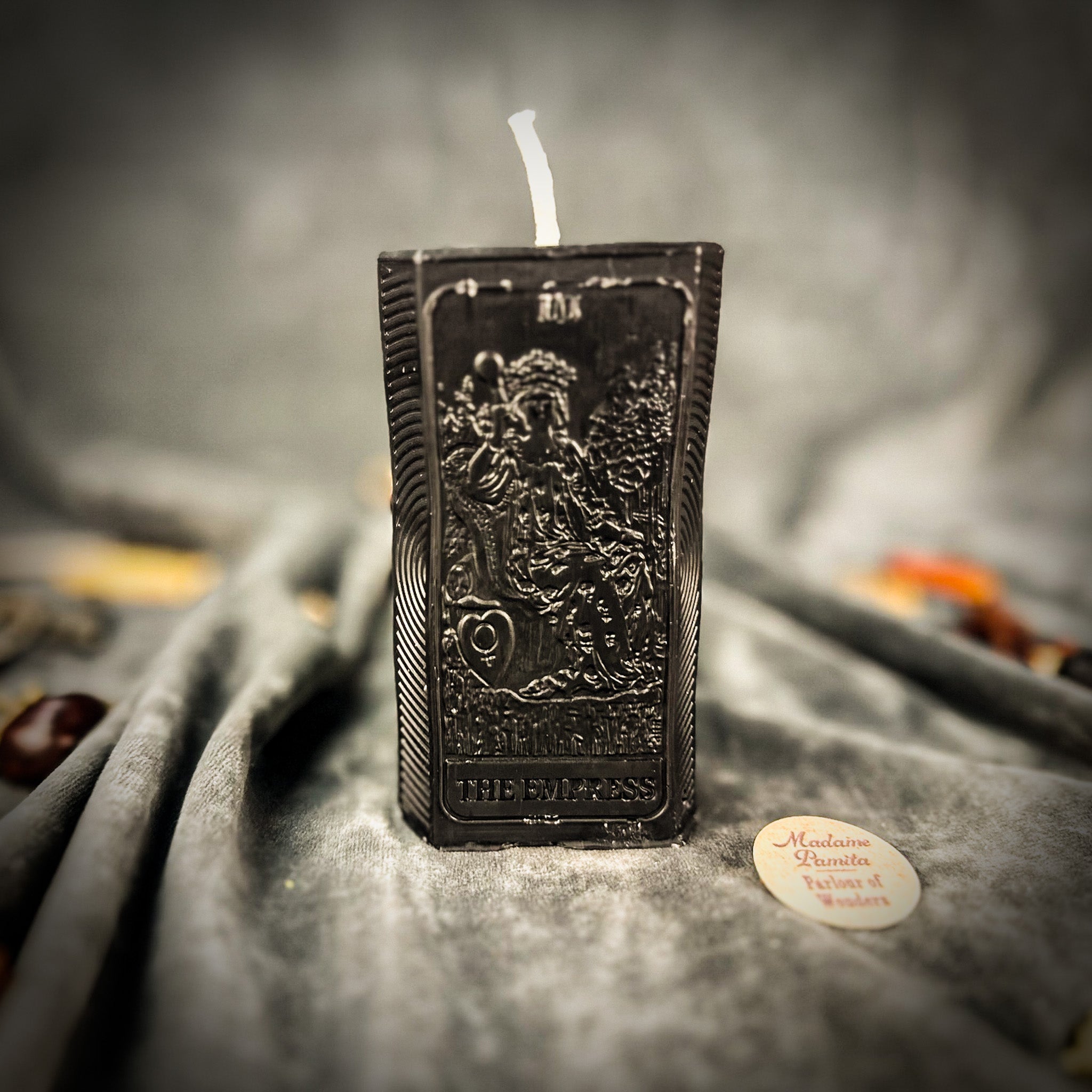 Beeswax The Empress Tarot Card Spell Candle