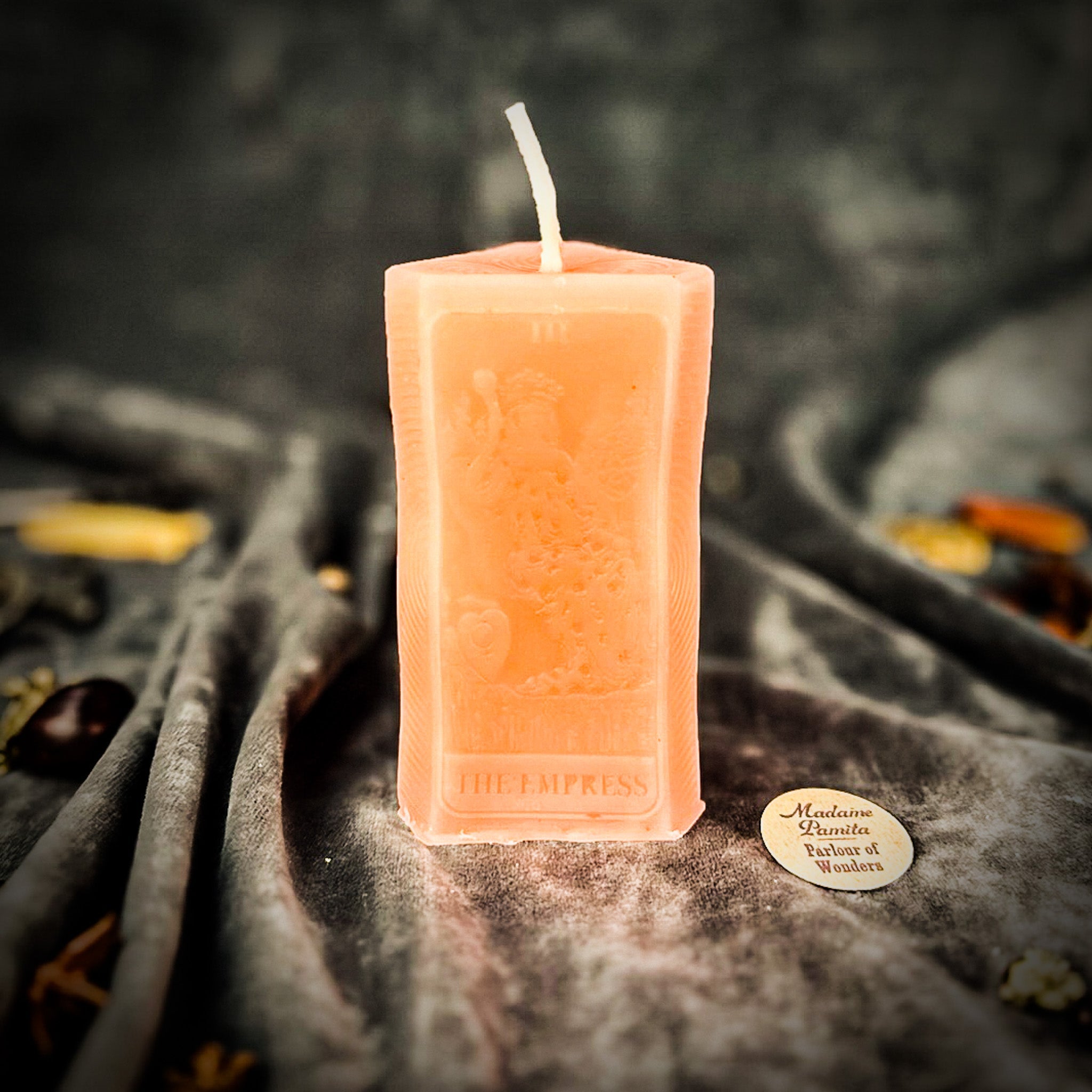 Beeswax The Empress Tarot Card Spell Candle