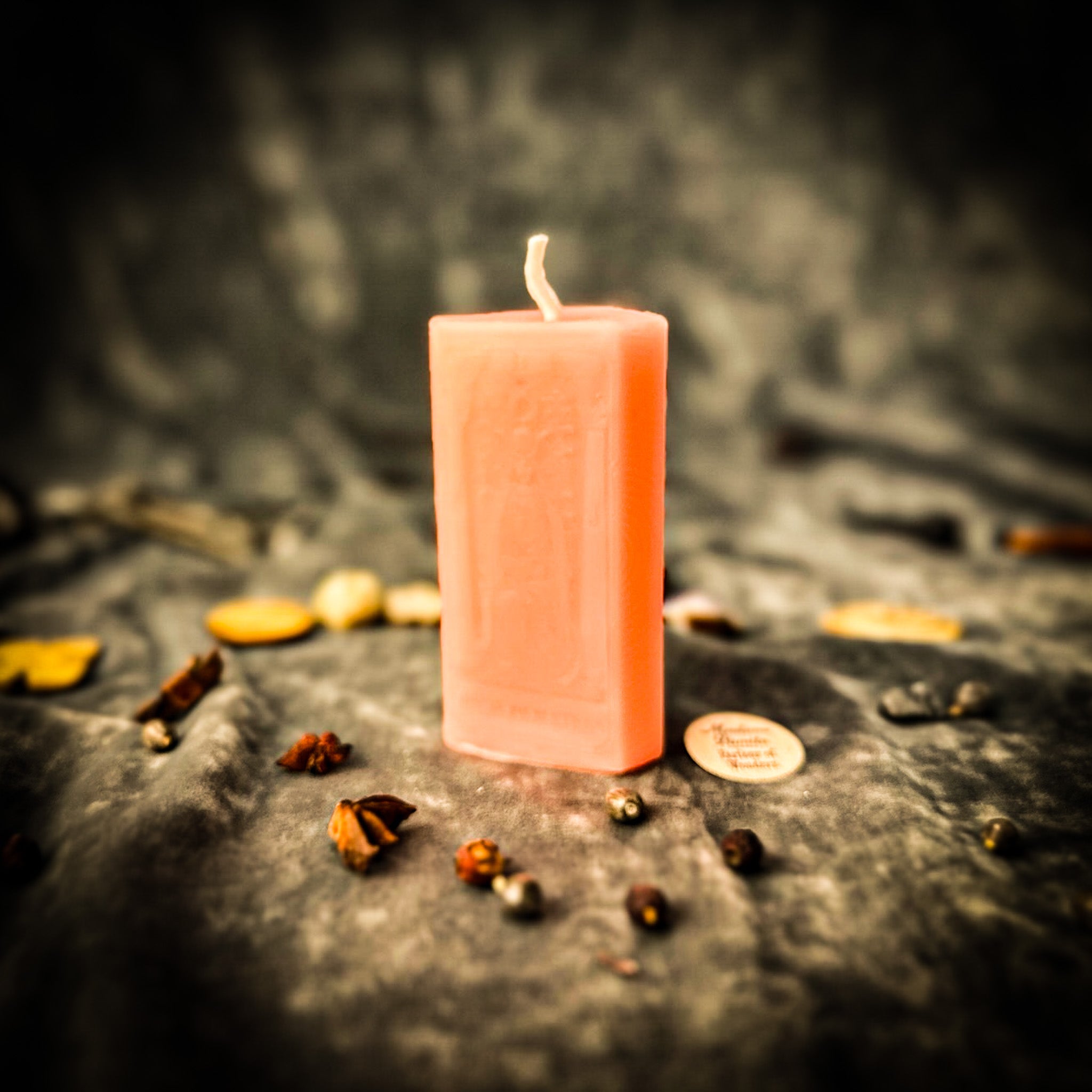 Beeswax The High Priestess Tarot Card Spell Candle