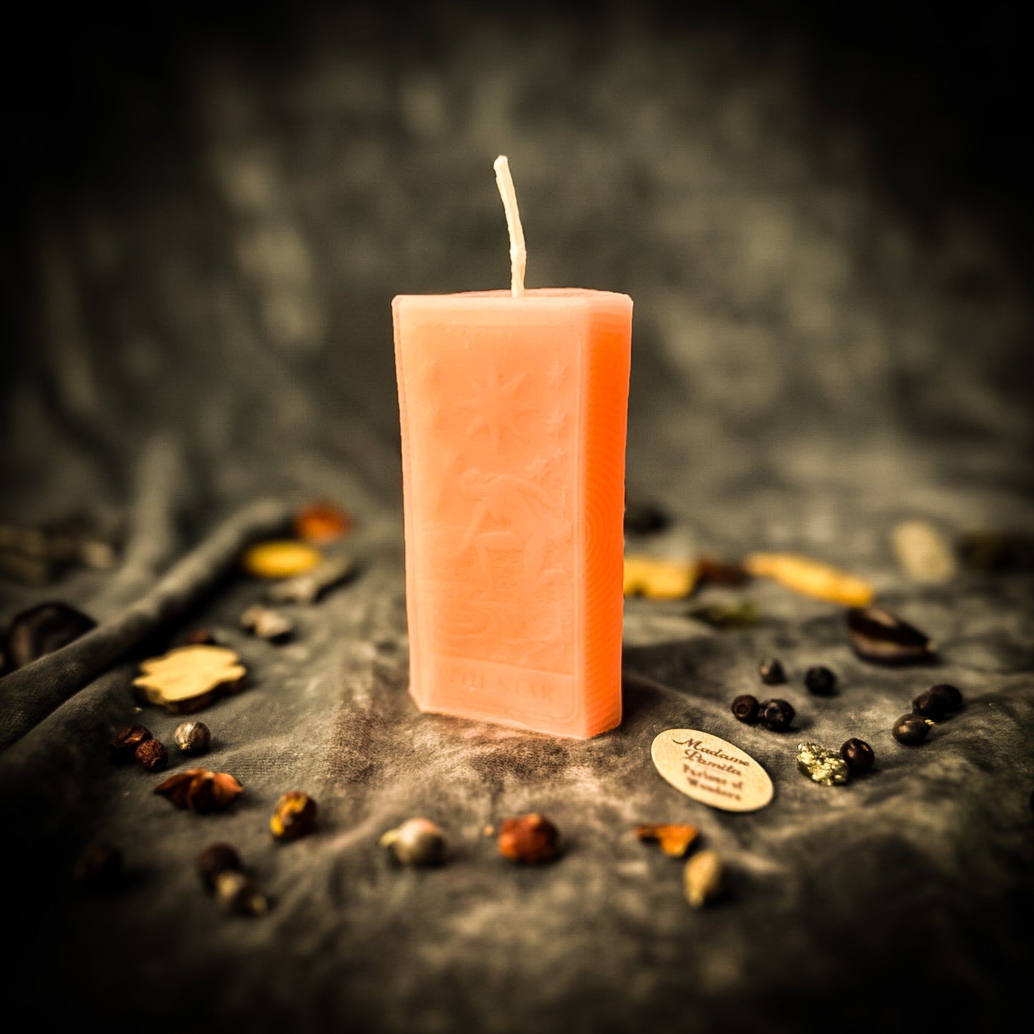 Beeswax The Star Tarot Card Spell Candle