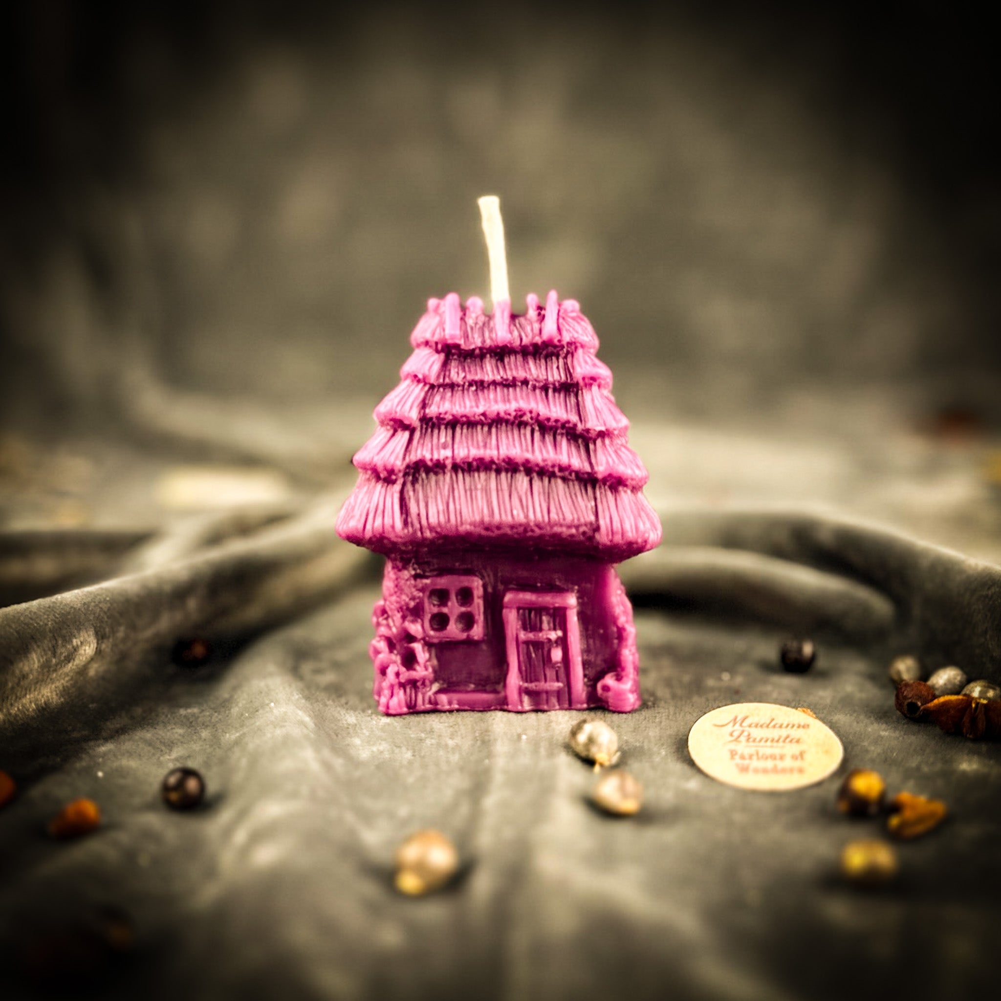 Beeswax Ukrainian Khalupa Home Protection Spell Candle