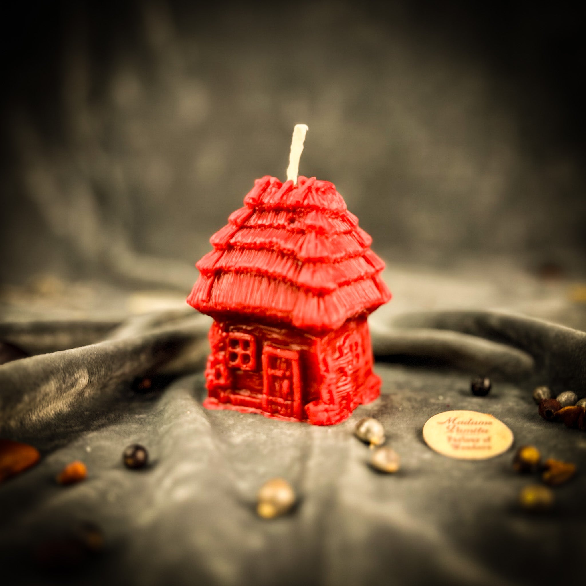 Beeswax Ukrainian Khalupa Home Protection Spell Candle