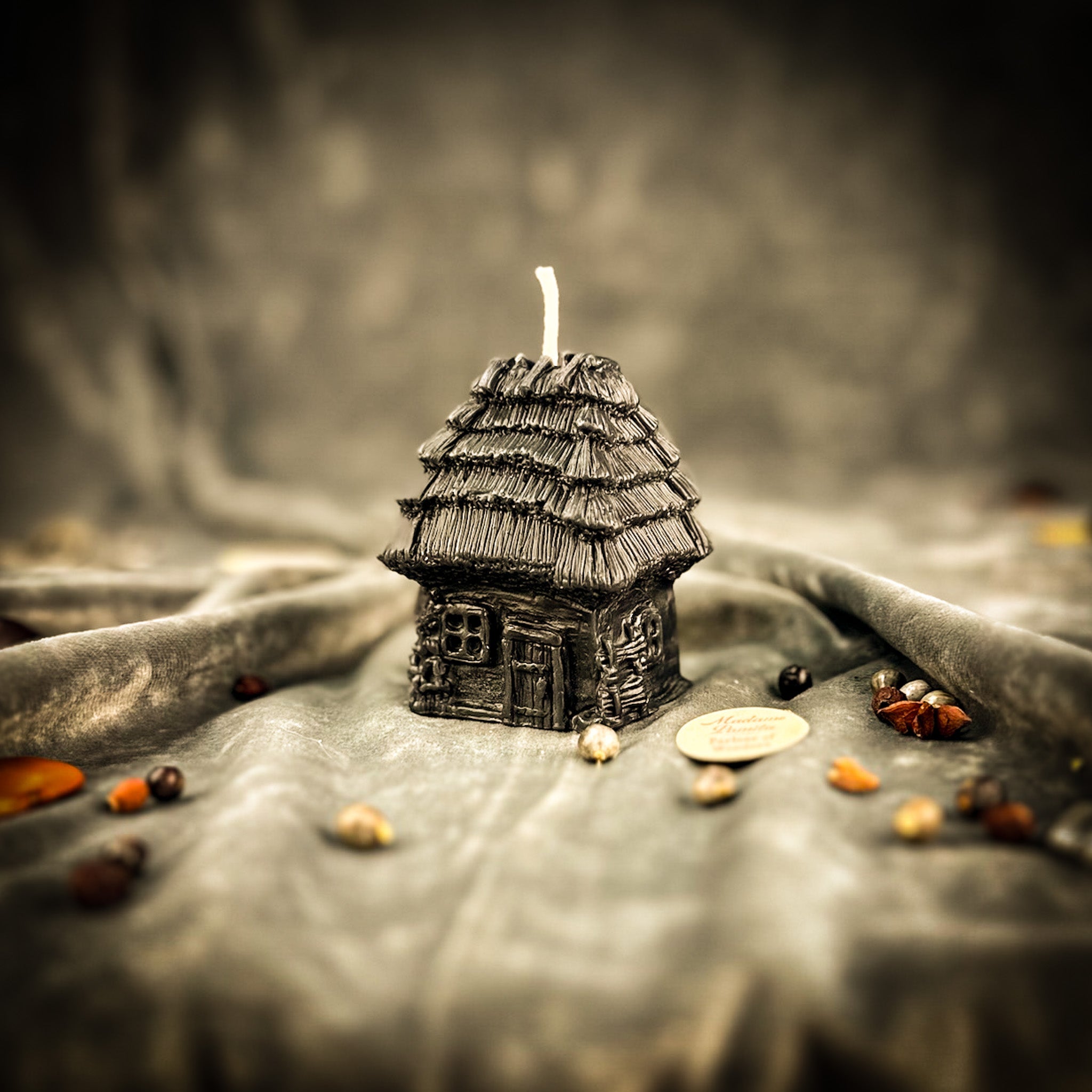 Beeswax Ukrainian Khalupa Home Protection Spell Candle