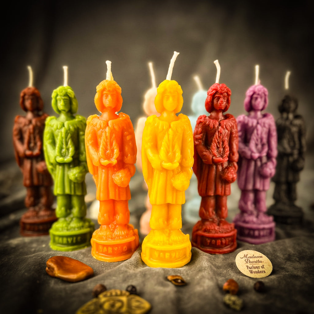 Beeswax Yarilo God Spell Candle | Success, Vitality & New Beginnings