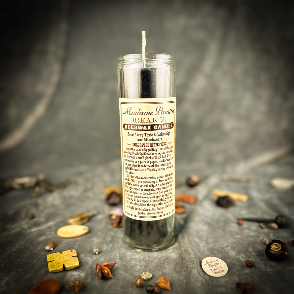 Break Up Beeswax Vigil Candle by Madame Pamita - Separate Couples & Dissolve Relationships