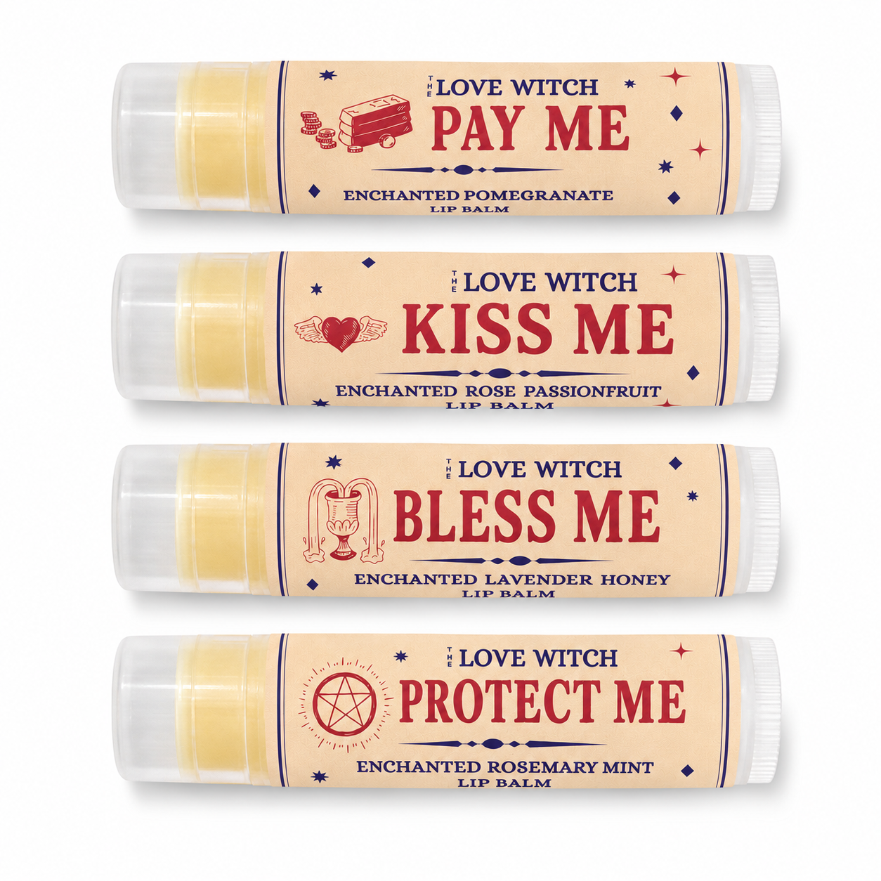 Enchanted Lip Balm Multi-Pack by The Love Witch