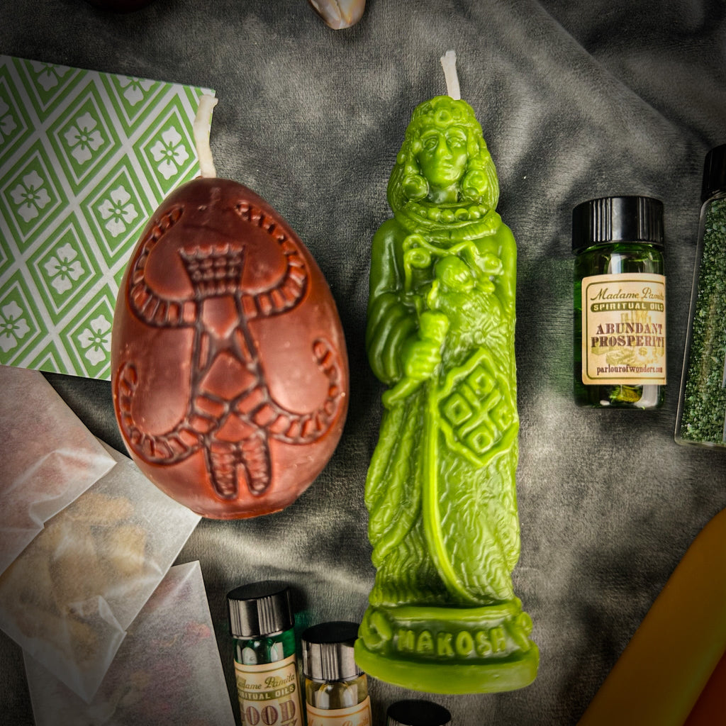 September Virgo New Moon Makosh Abundance Candle Spell
