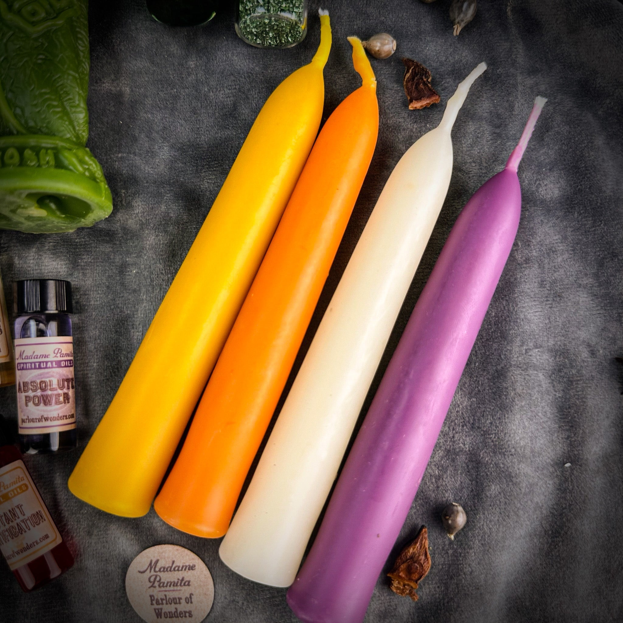 September Virgo New Moon Makosh Abundance Candle Spell