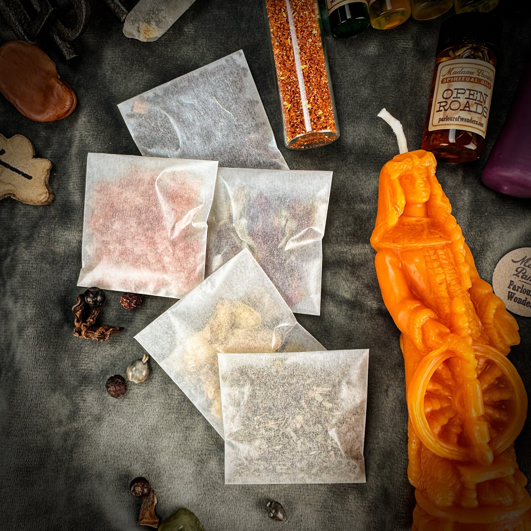 January Capricorn New Moon Dolya Good Fate Candle Spell