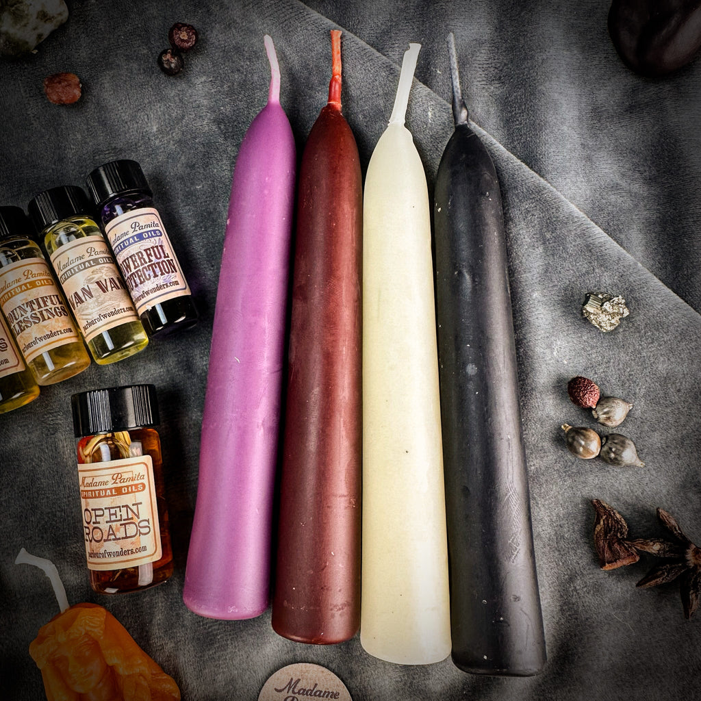 January Capricorn New Moon Dolya Good Fate Candle Spell