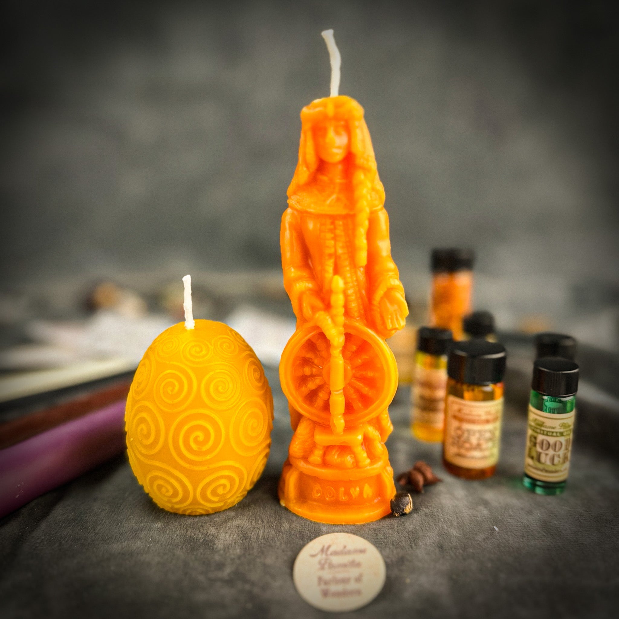 January Capricorn New Moon Dolya Good Fate Candle Spell