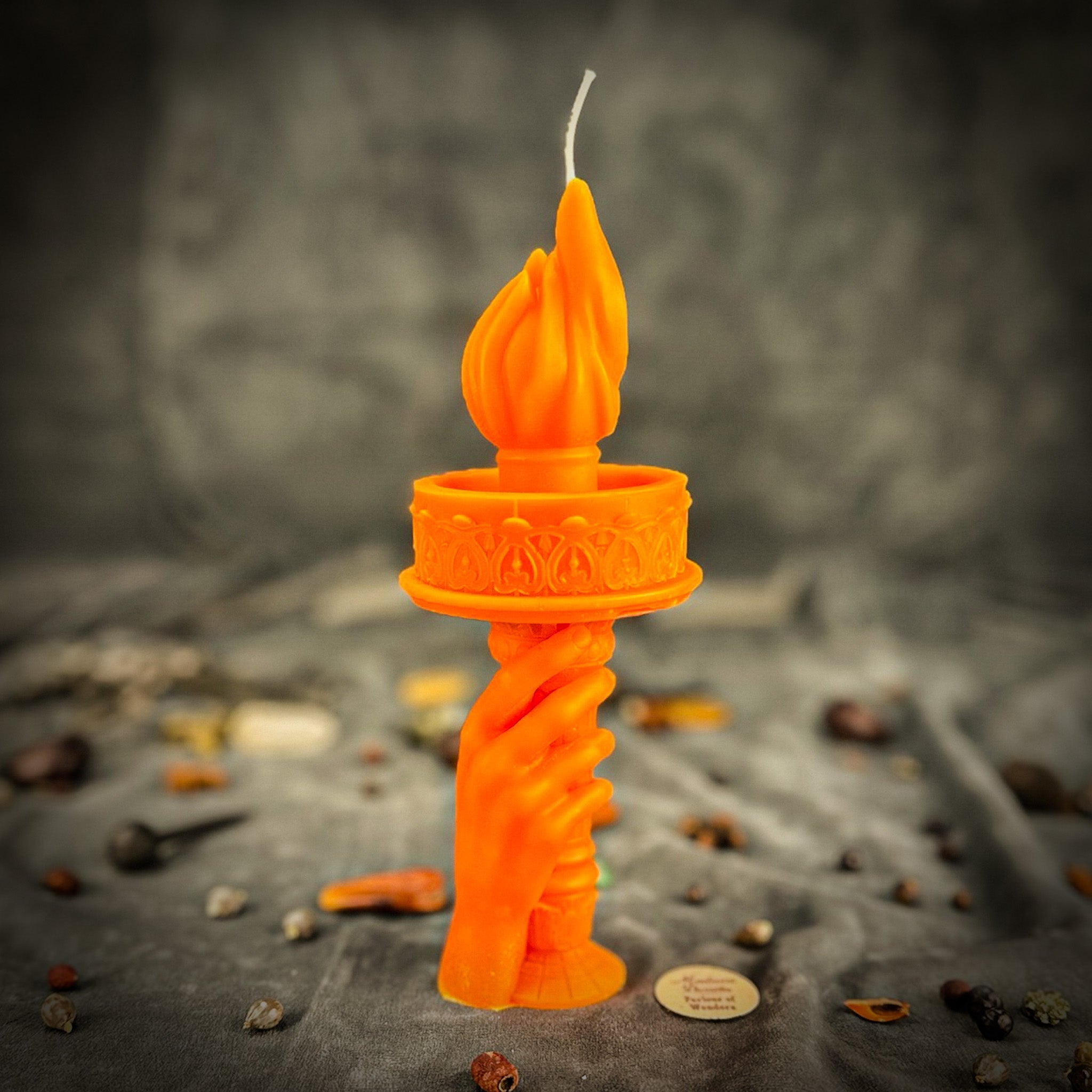 Beeswax Liberty and Justice Candle Spell Kit for the Resistance