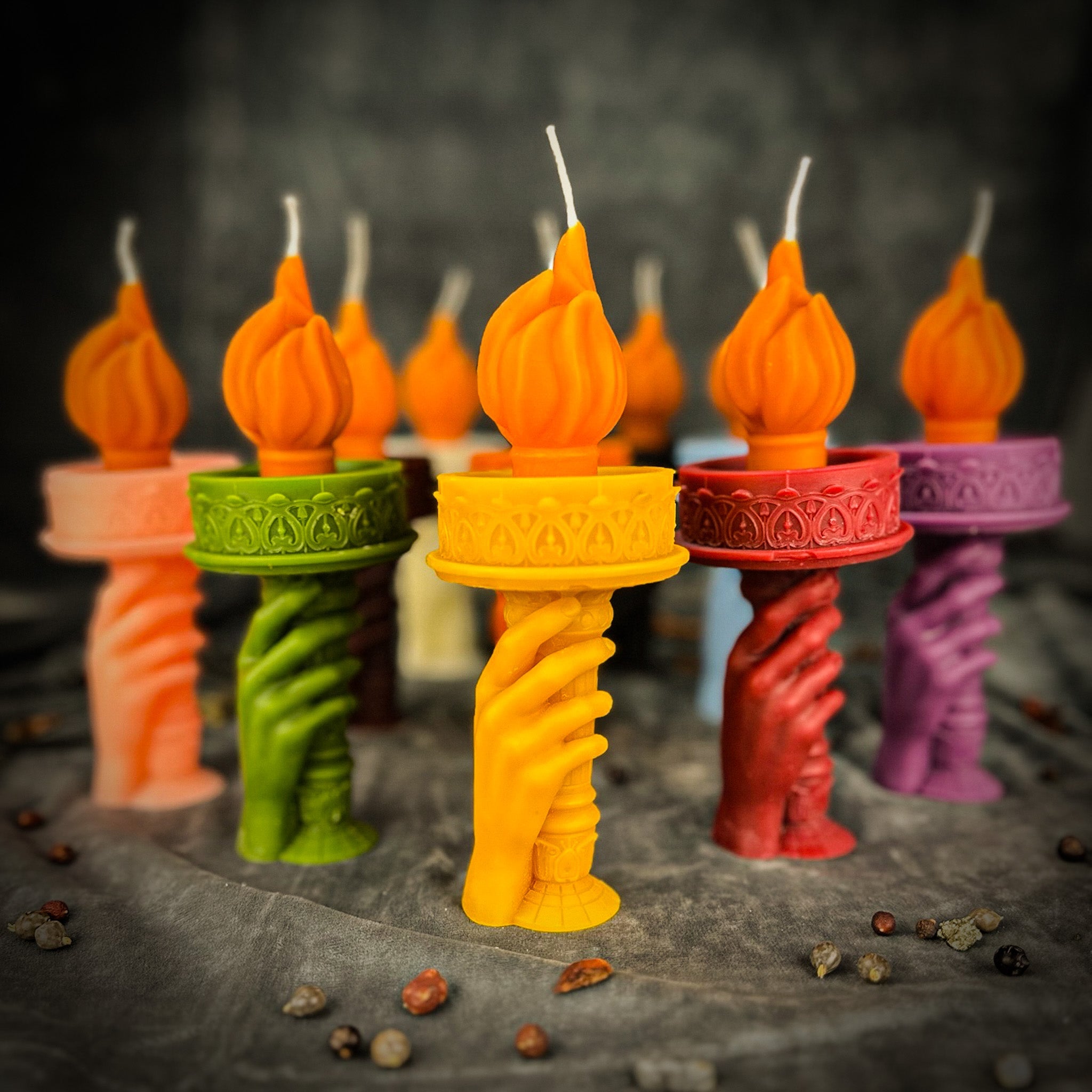 Beeswax Liberty and Justice Candle Spell Kit for the Resistance