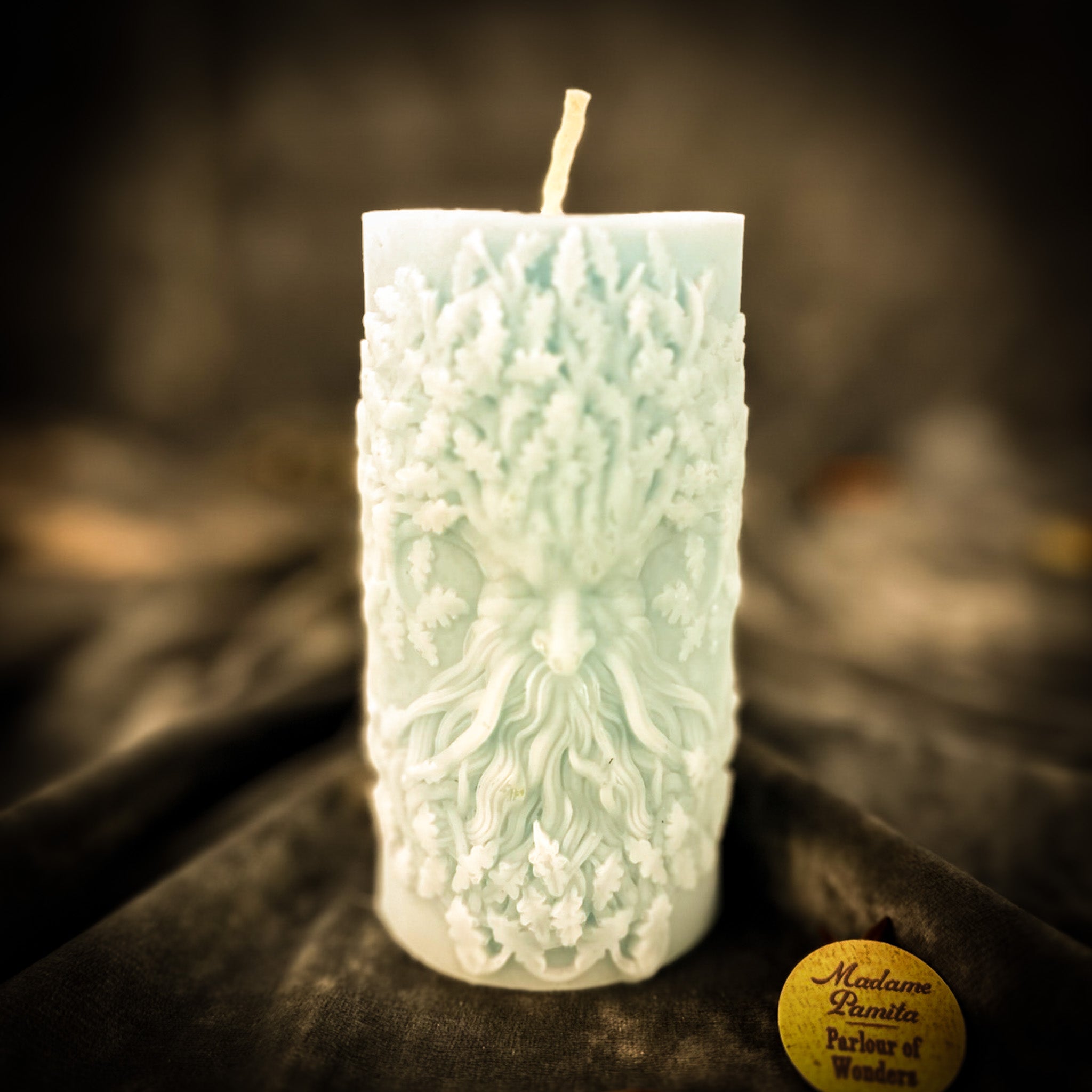 Beeswax Lisovyk Spirit of the Forest Spell Candle - Forest Guardian Magic