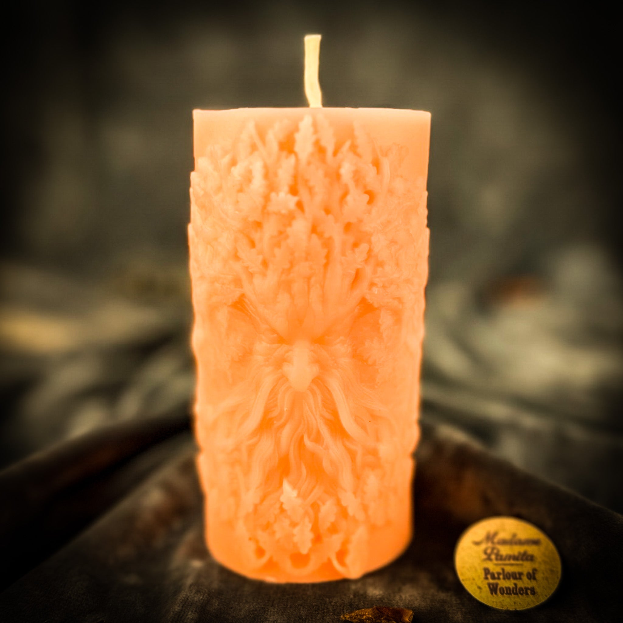 Beeswax Lisovyk Spirit of the Forest Spell Candle - Forest Guardian Magic