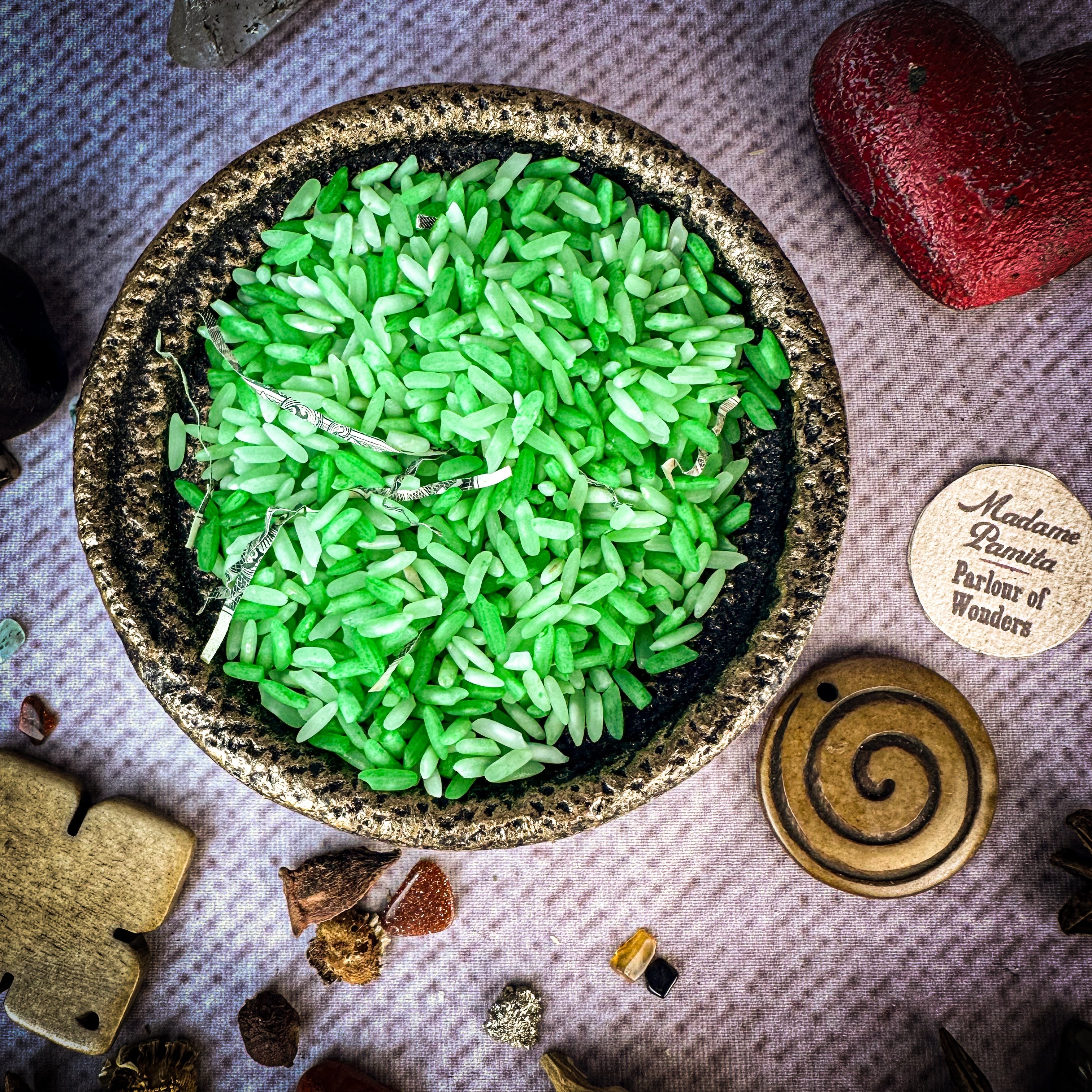 Lucky Green Rice