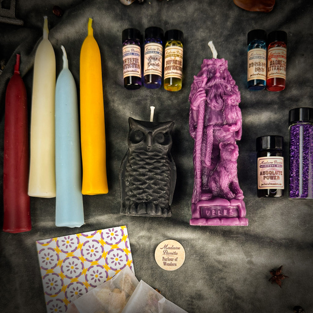 November Scorpio New Moon Veles Magic Mastery Candle Spell