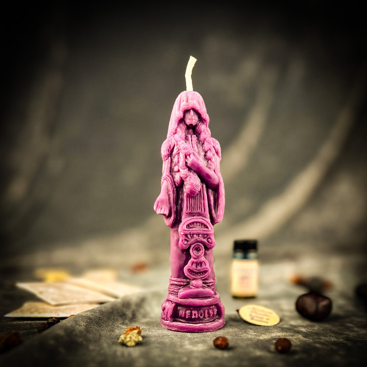 Nedolya Misfortune Reversal Beeswax Candle Spell Kit | Bad Luck, Block Removal & Fate Transformation