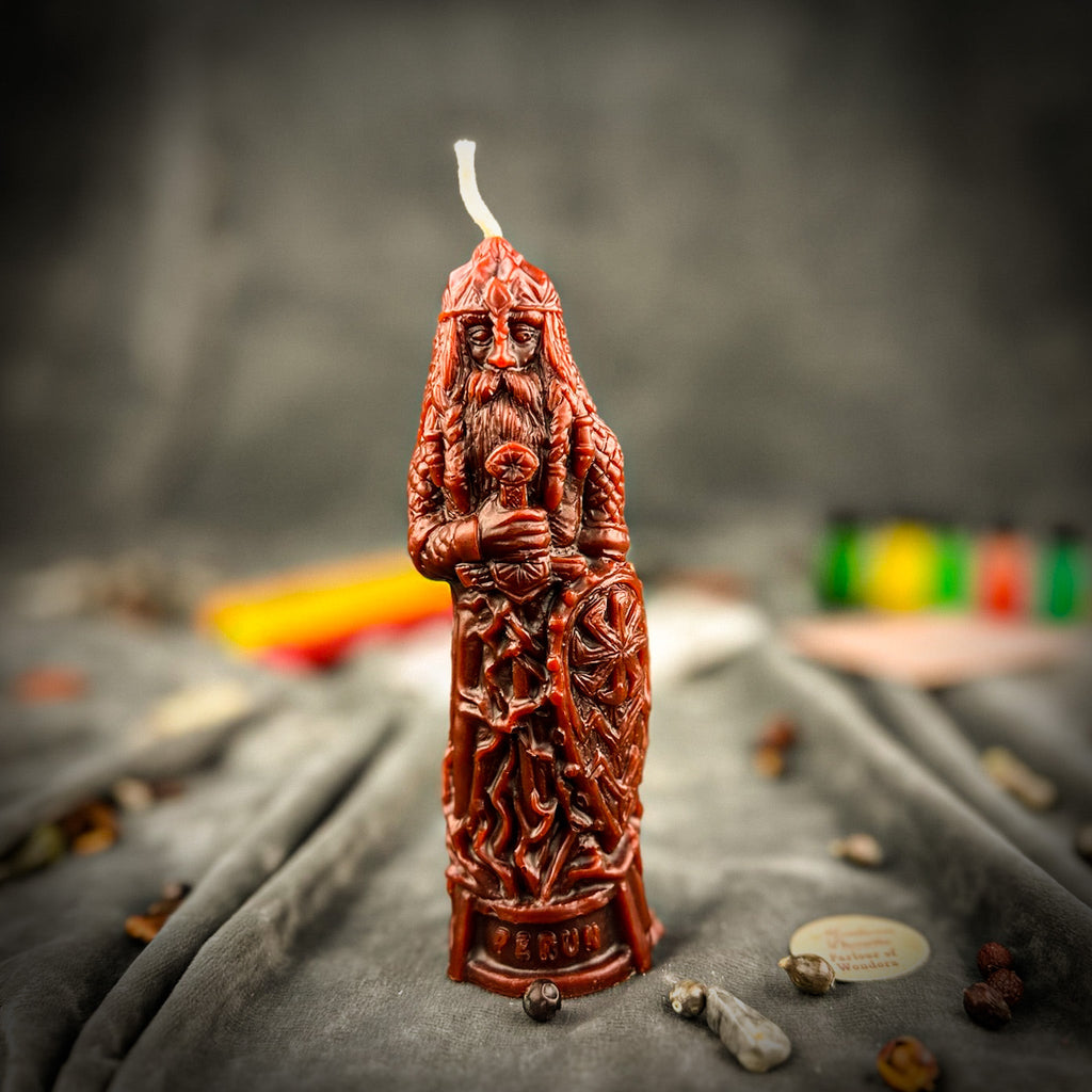 October Libra New Moon Perun Justice Candle Spell