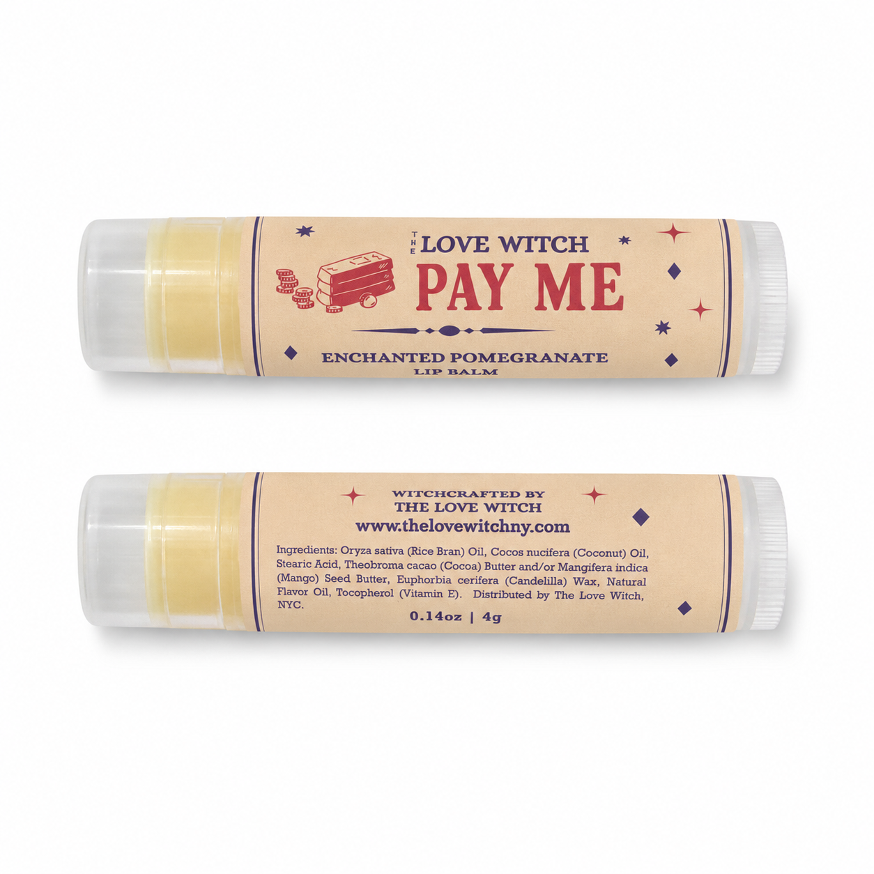 Pay Me! Enchanted Lip Balm by The Love Witch