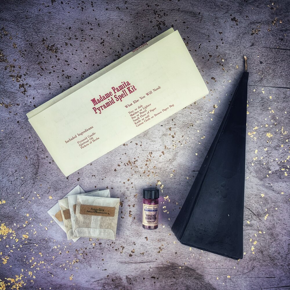 Pyramid of Power Candle Spell Kit