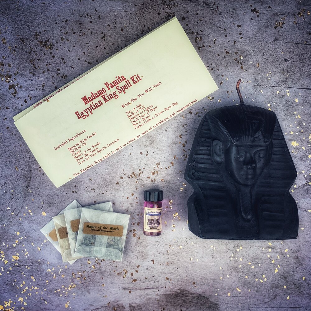 Egyptian King Candle Spell Kit