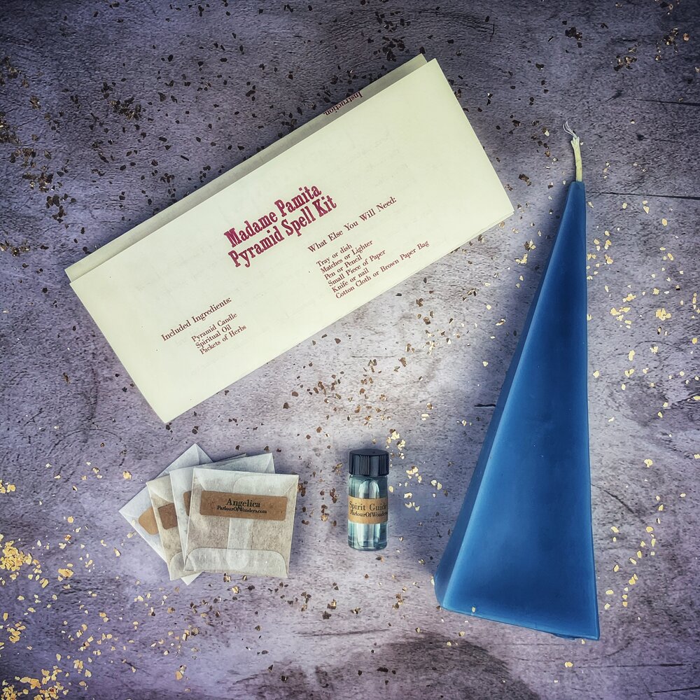 Pyramid of Power Candle Spell Kit